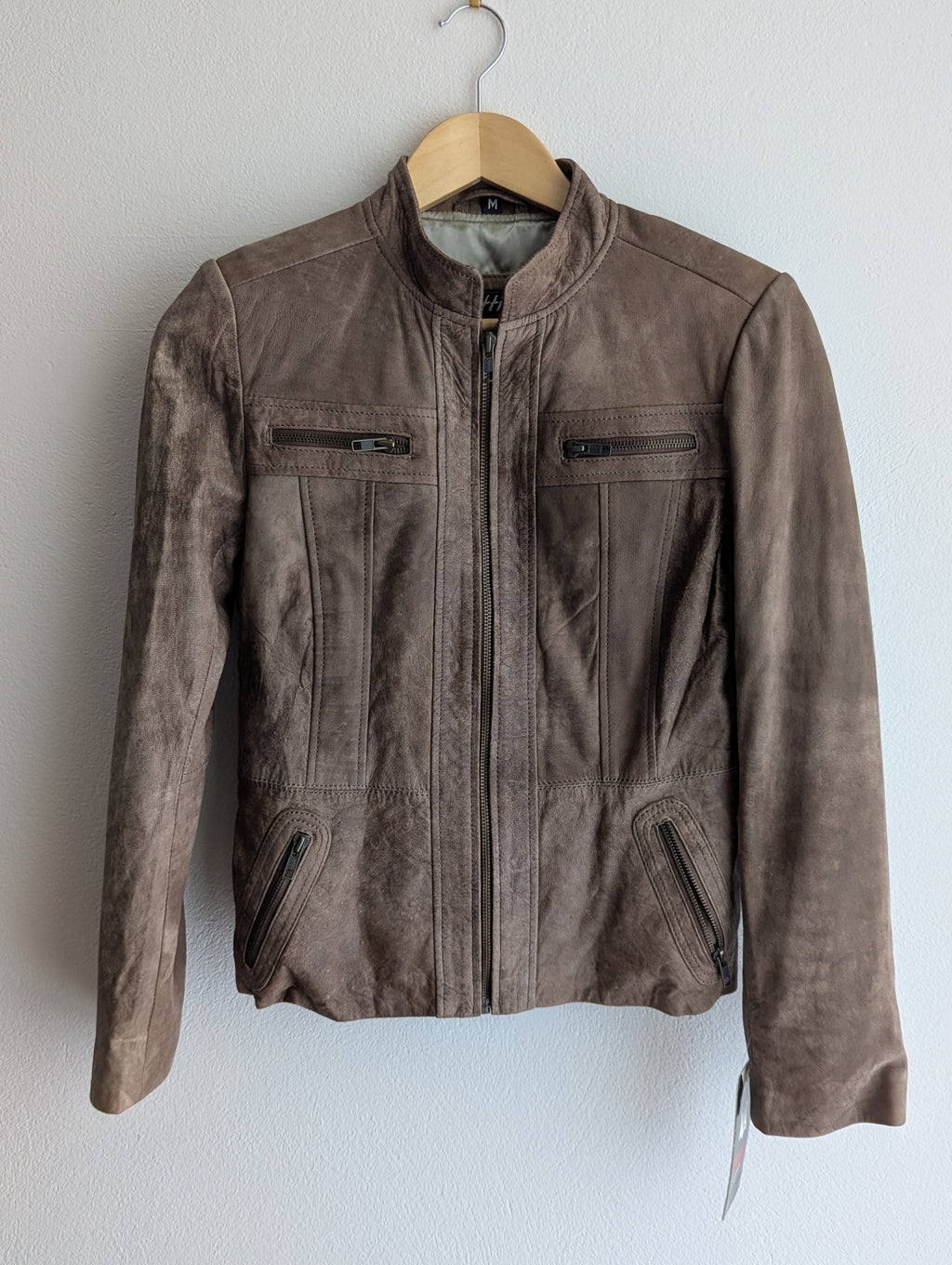 Totti Suede Leather Jacket