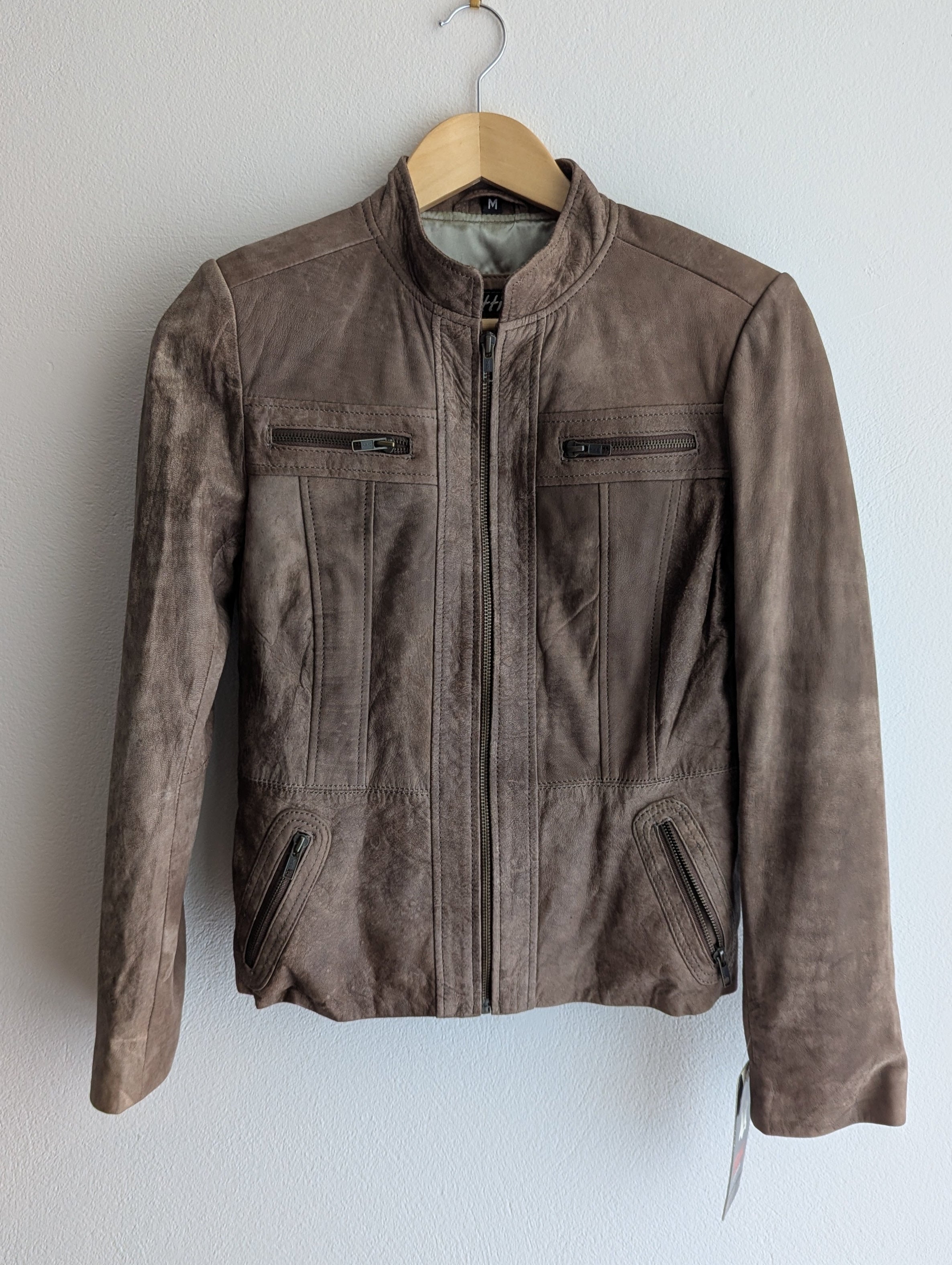 Totti Suede Leather Jacket