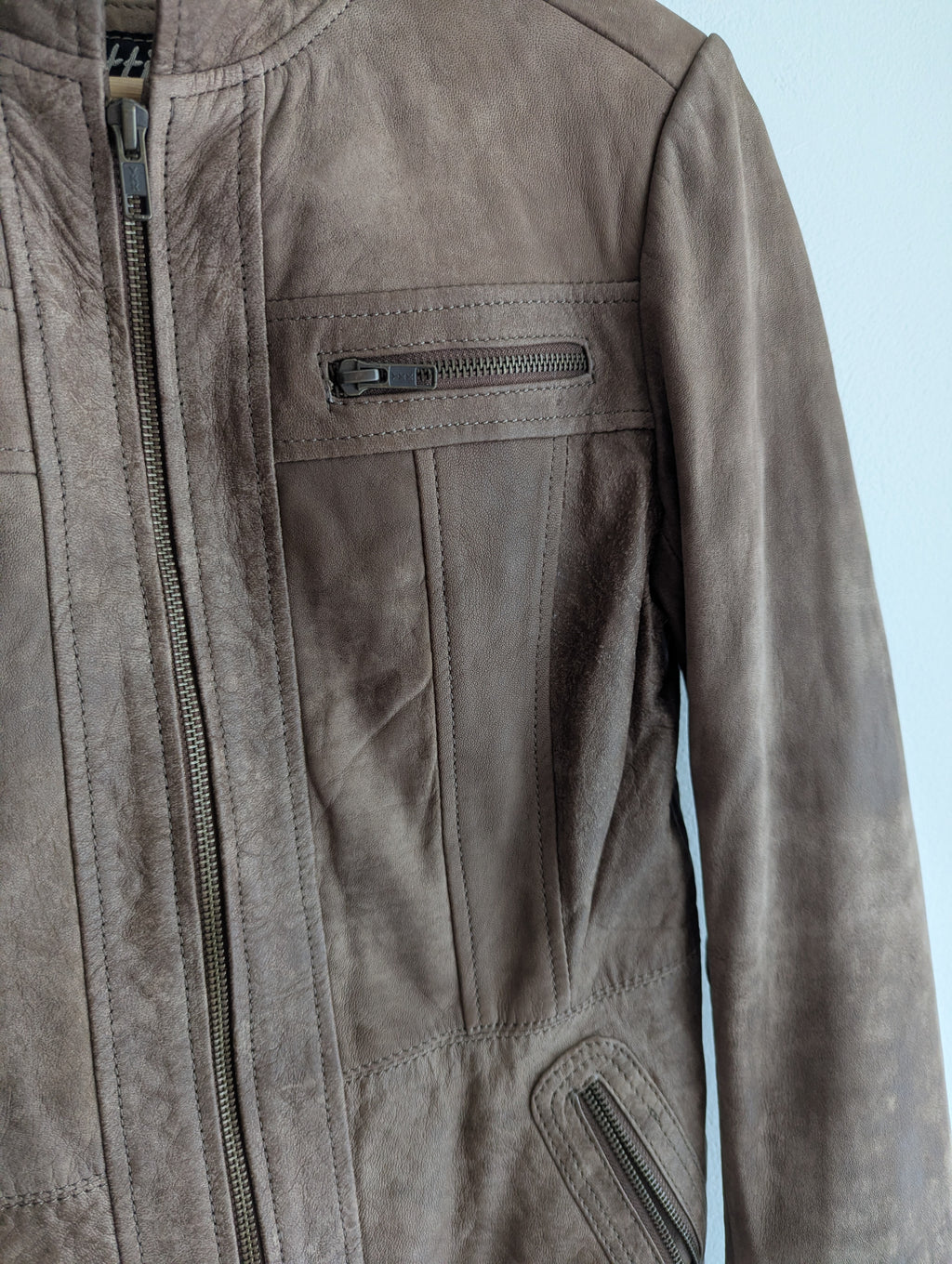 Totti Suede Leather Jacket