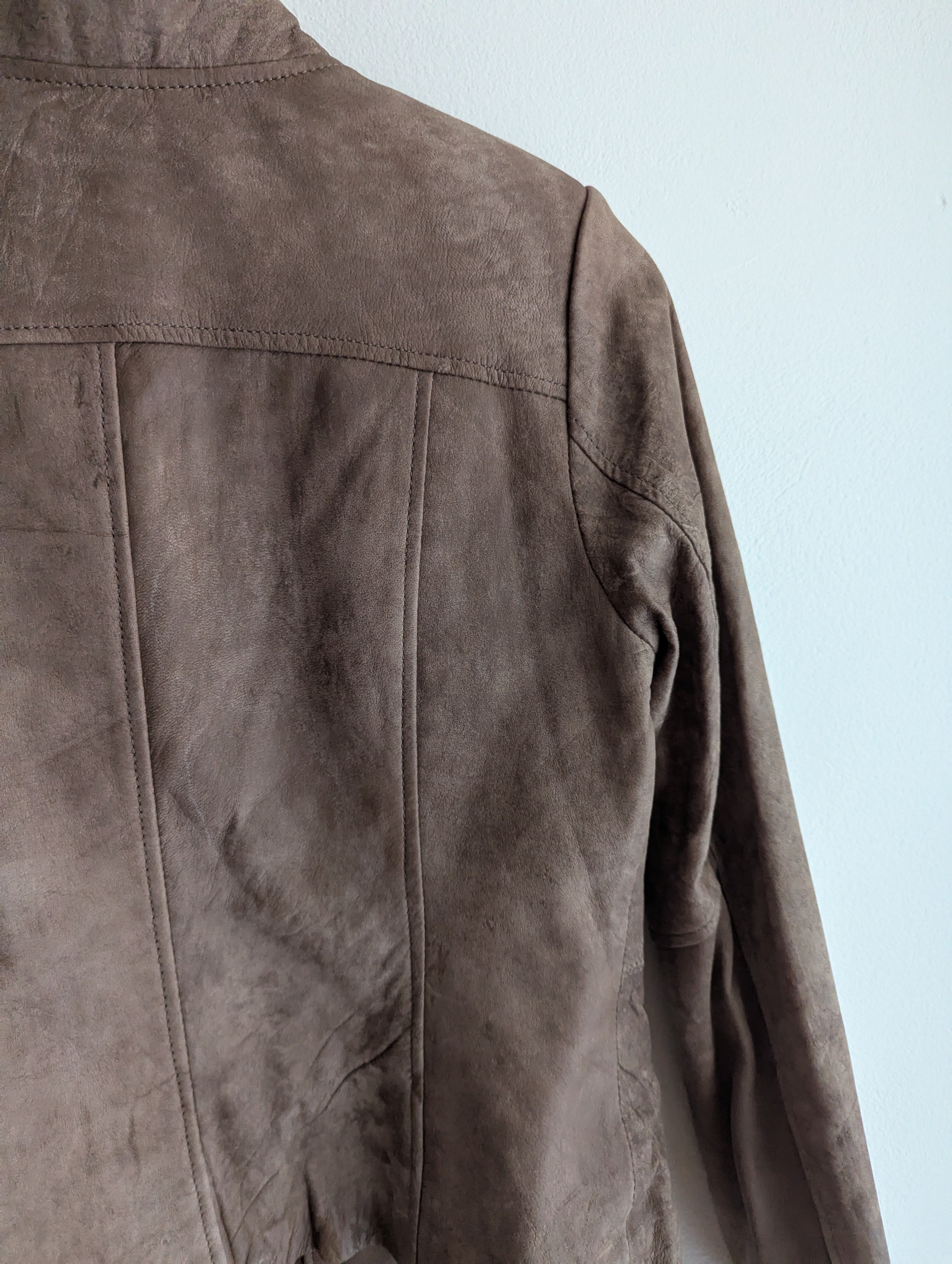 Totti Suede Leather Jacket