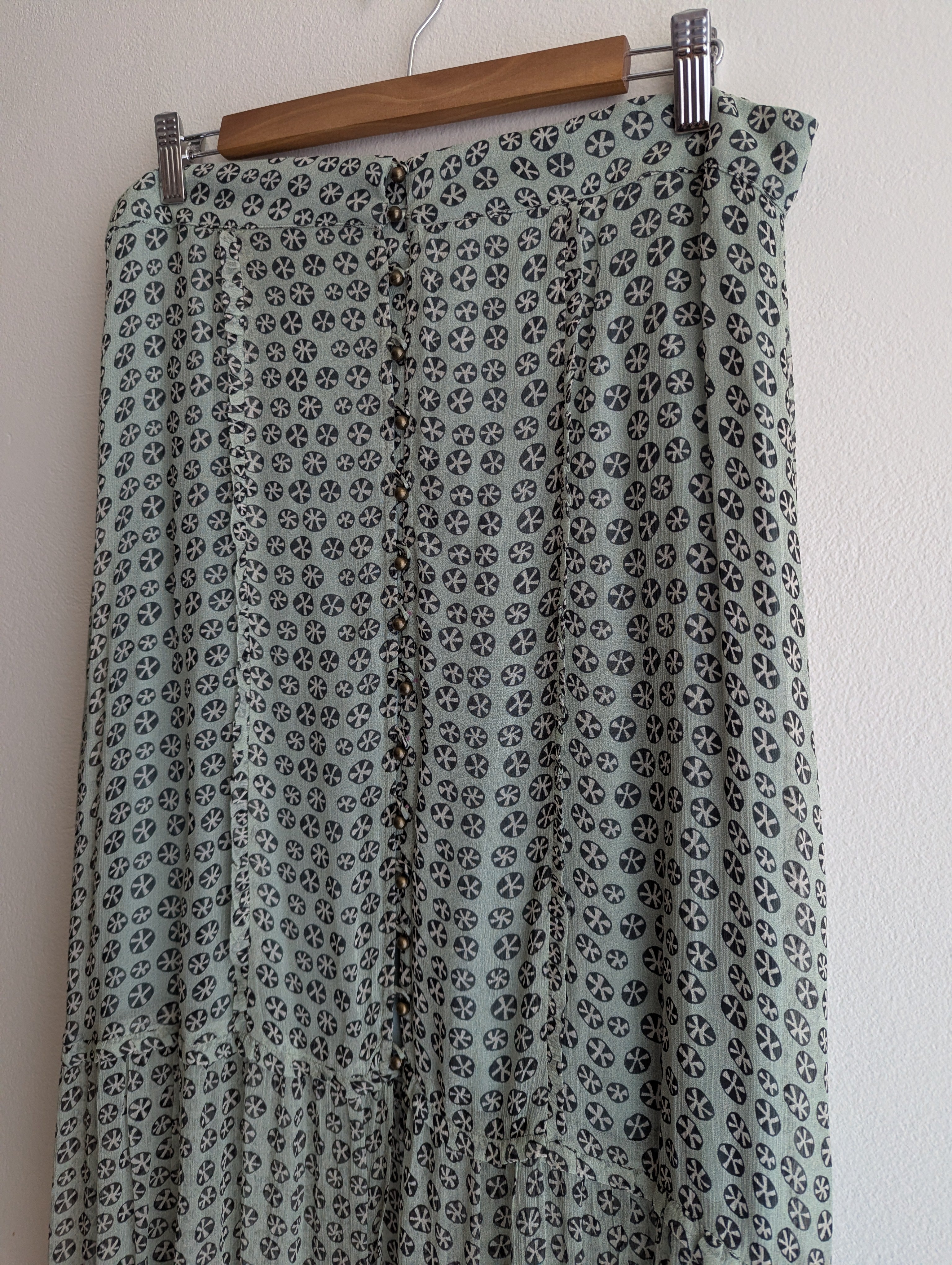 Tigerlily Mint Maxi Skirt