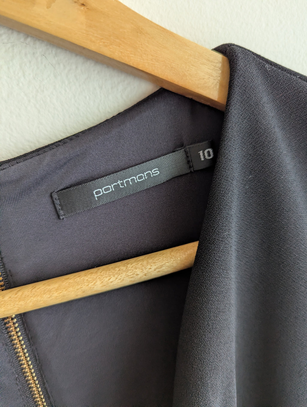 Portmans Contrast Crepe Dress