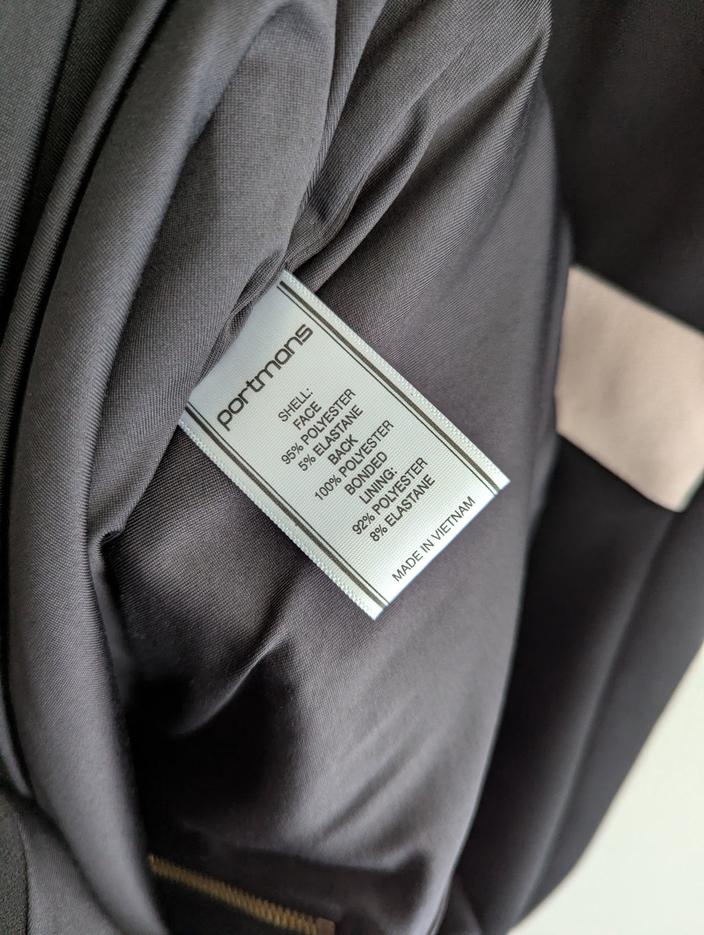 Portmans Contrast Crepe Dress