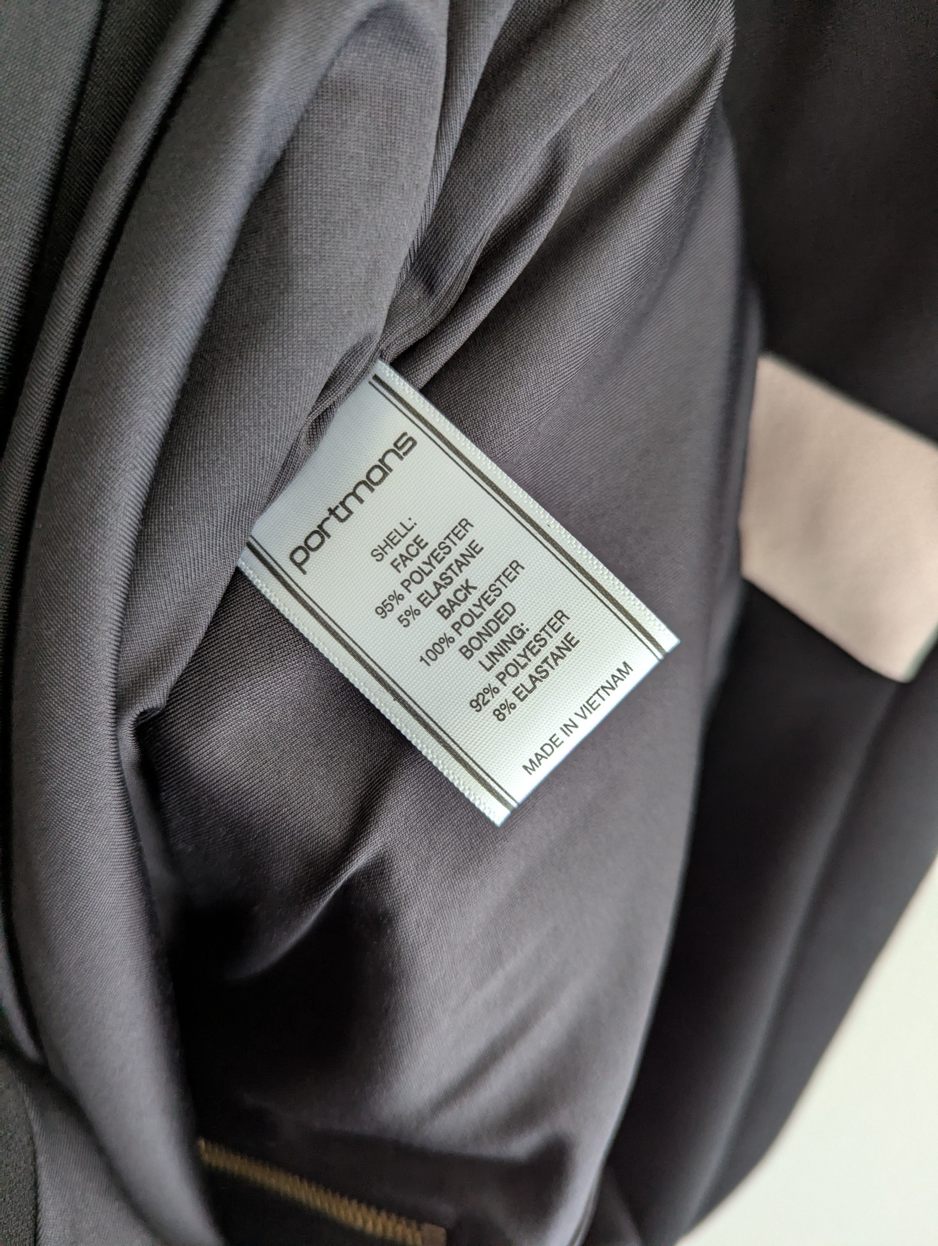 Portmans Contrast Crepe Dress
