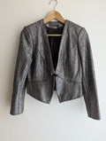 Sheike Metallic Cropped Jacket