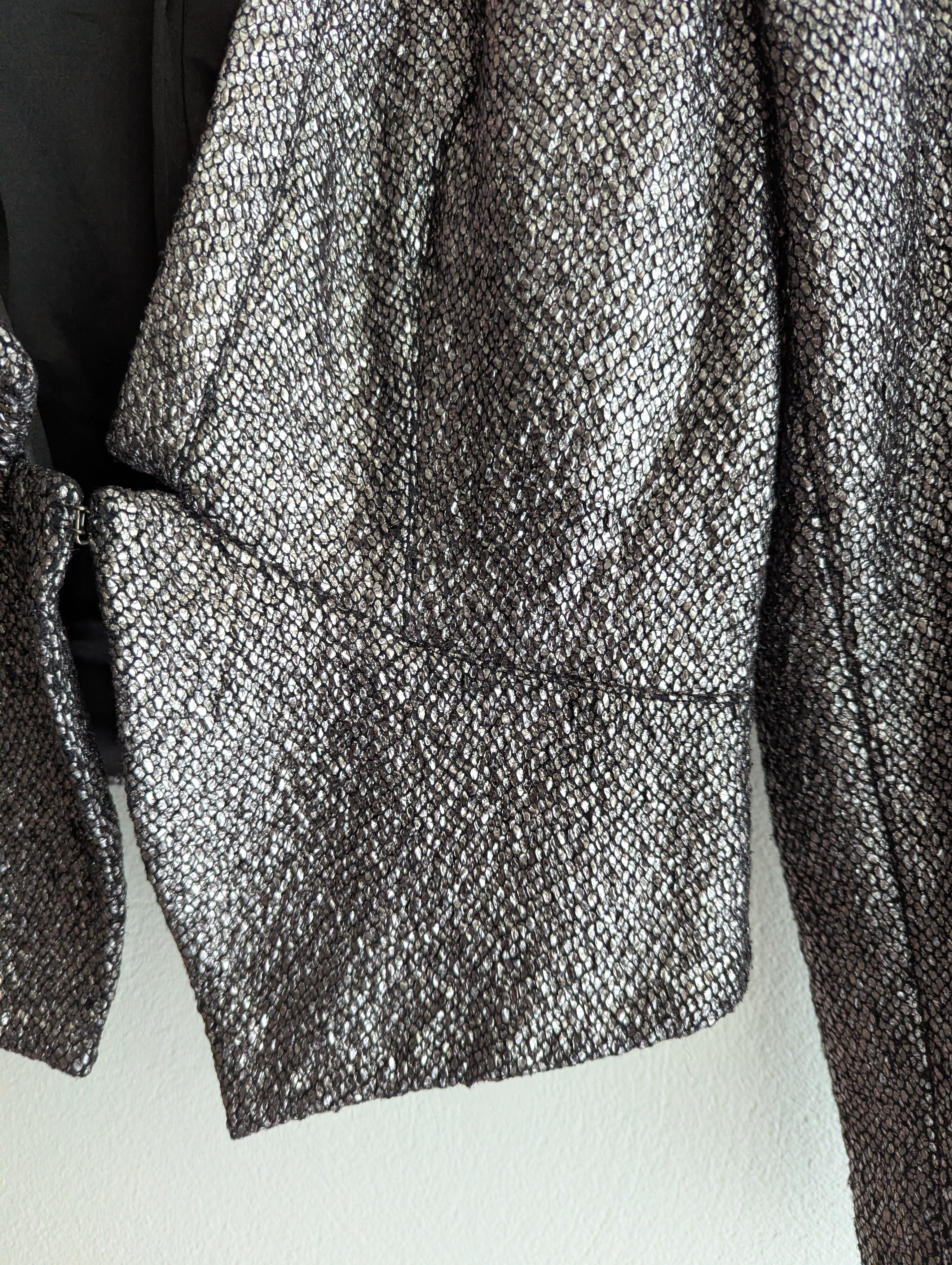 Sheike Metallic Cropped Jacket