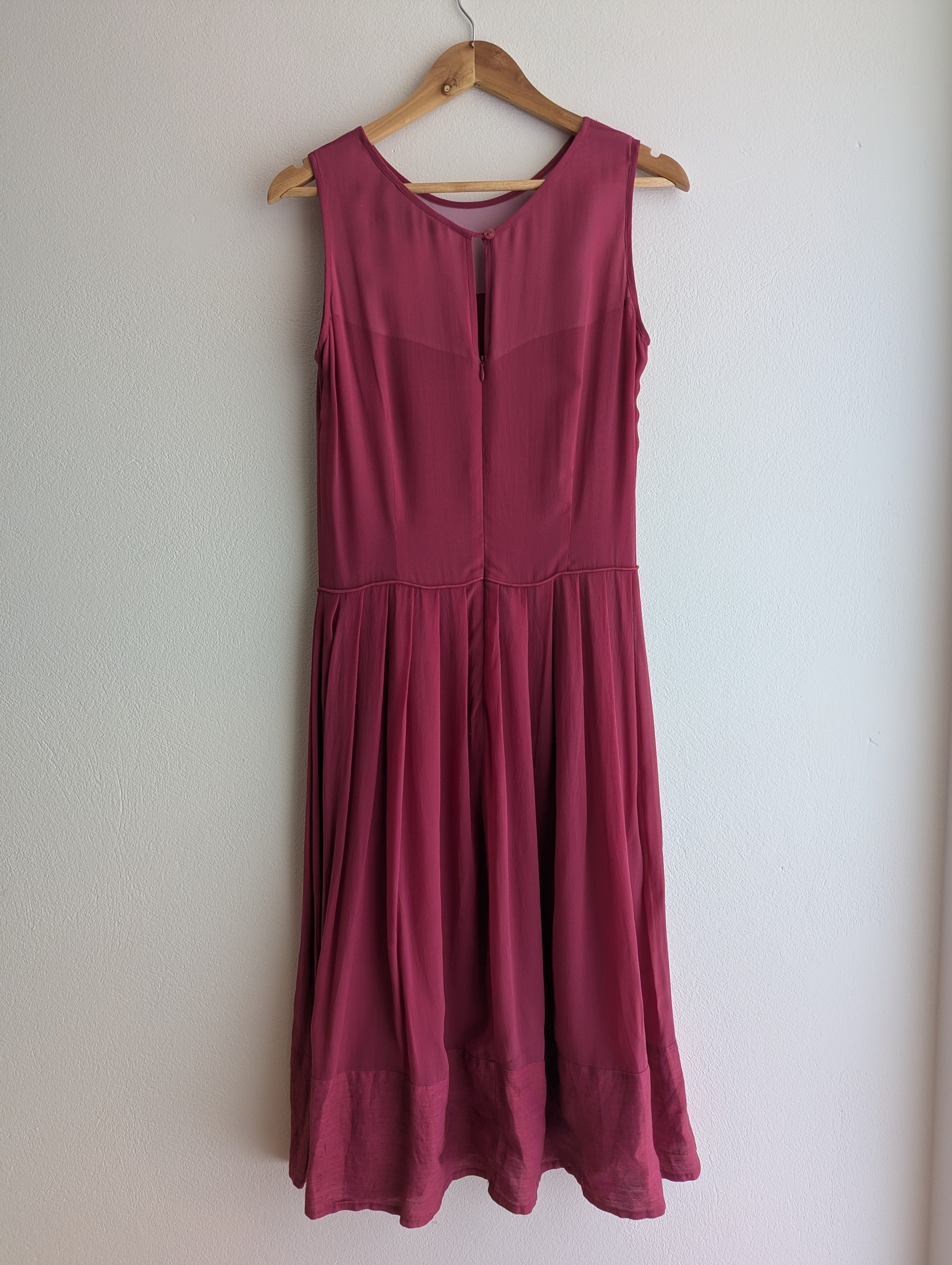 Laura Ashley Pink Midi Dress