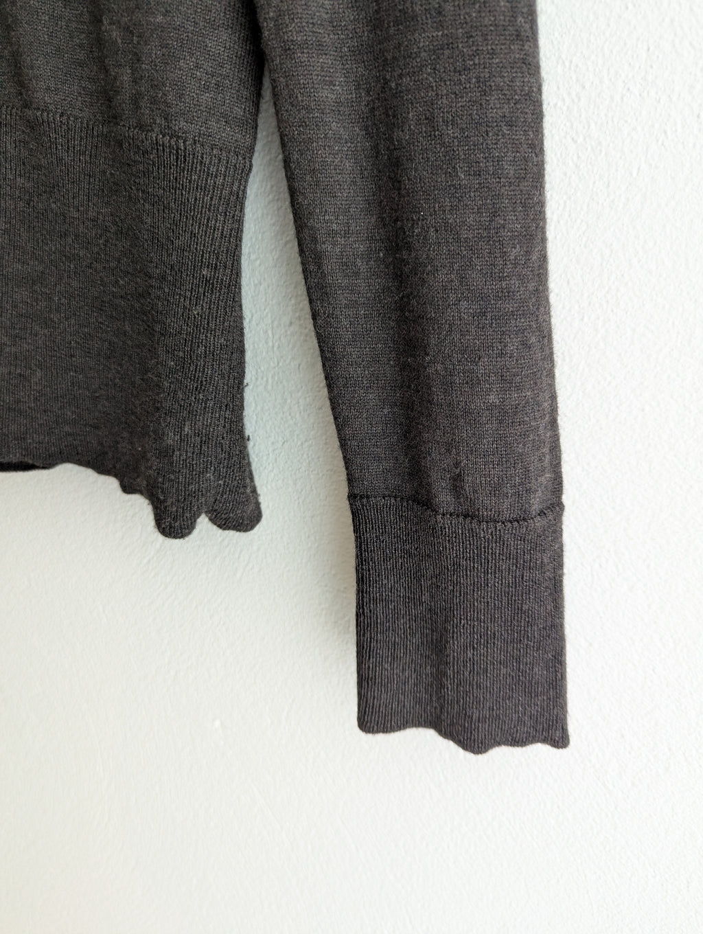 David Lawrence Merino Wool Cardigan