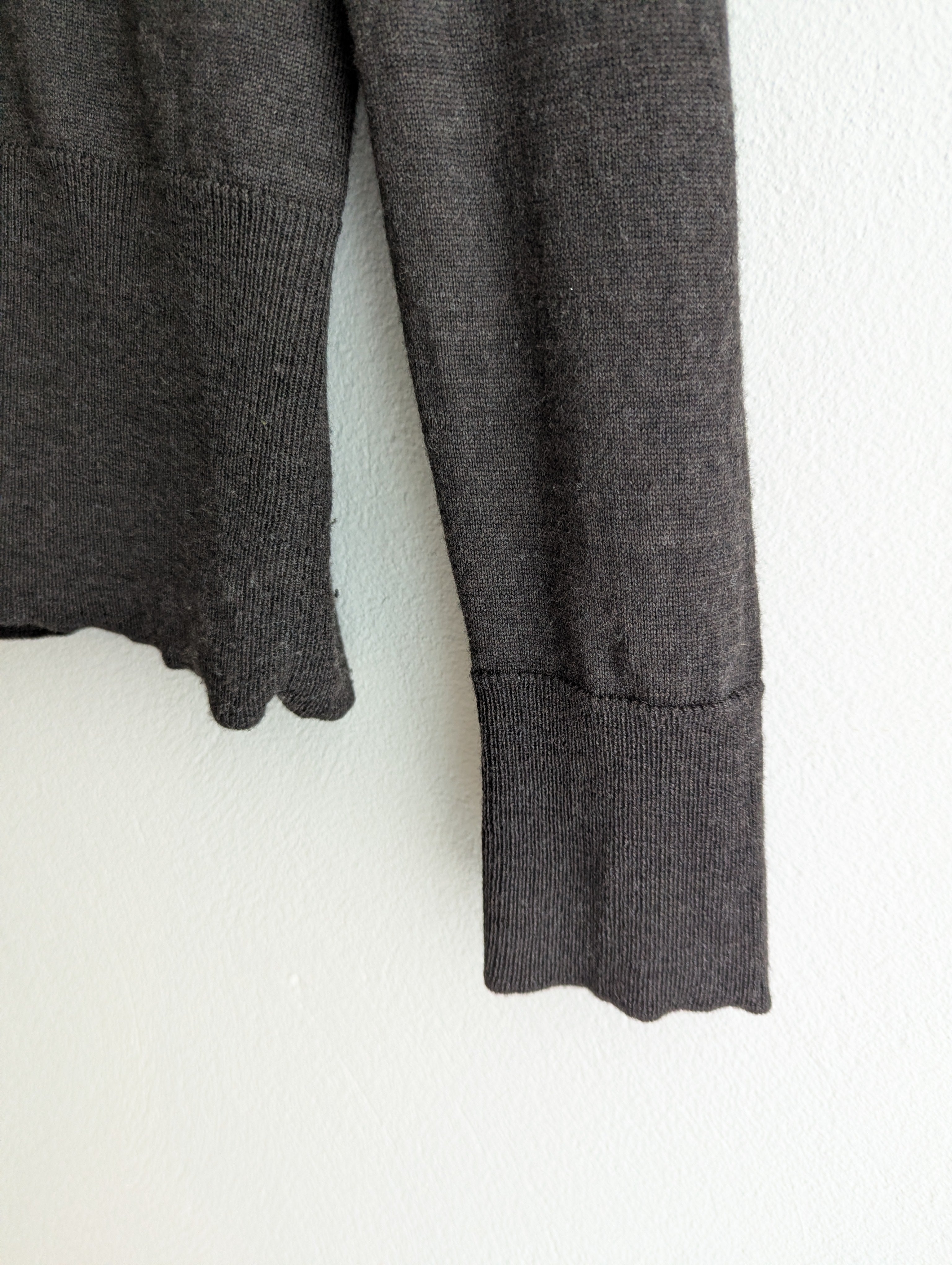 David Lawrence Merino Wool Cardigan