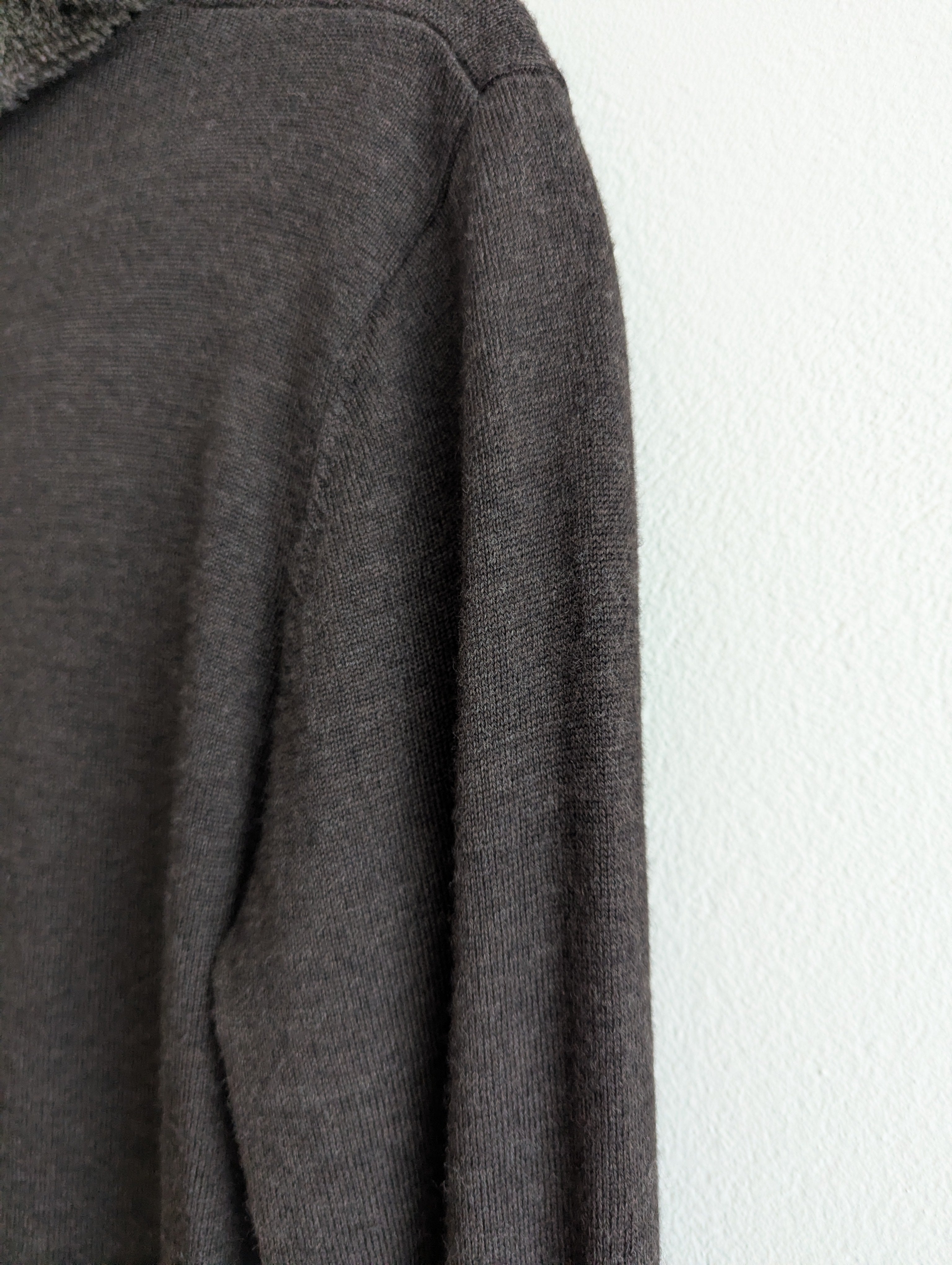 David Lawrence Merino Wool Cardigan