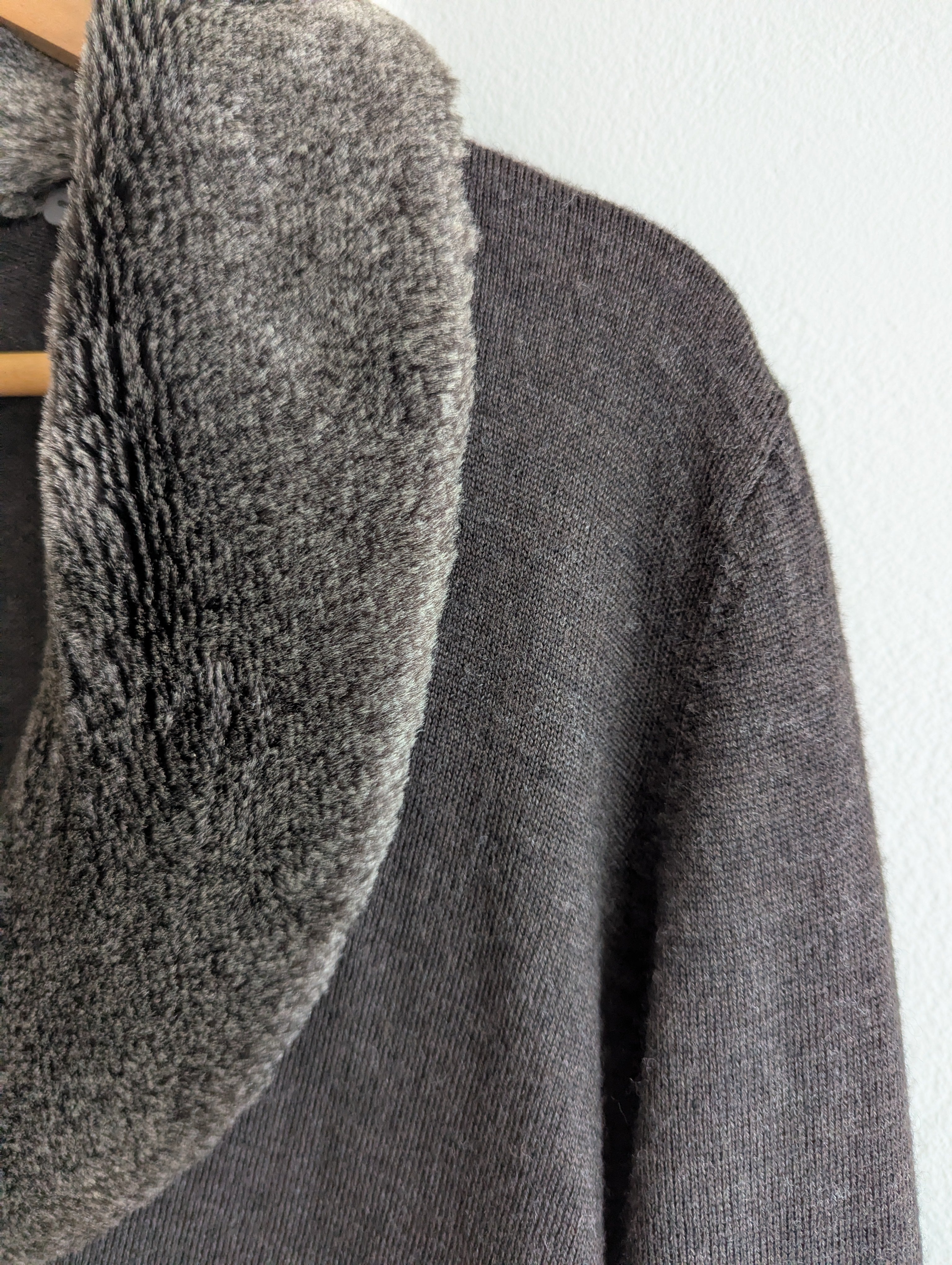 David Lawrence Merino Wool Cardigan