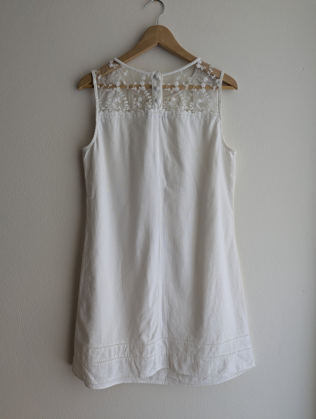 Next Linen Blend Shift Dress