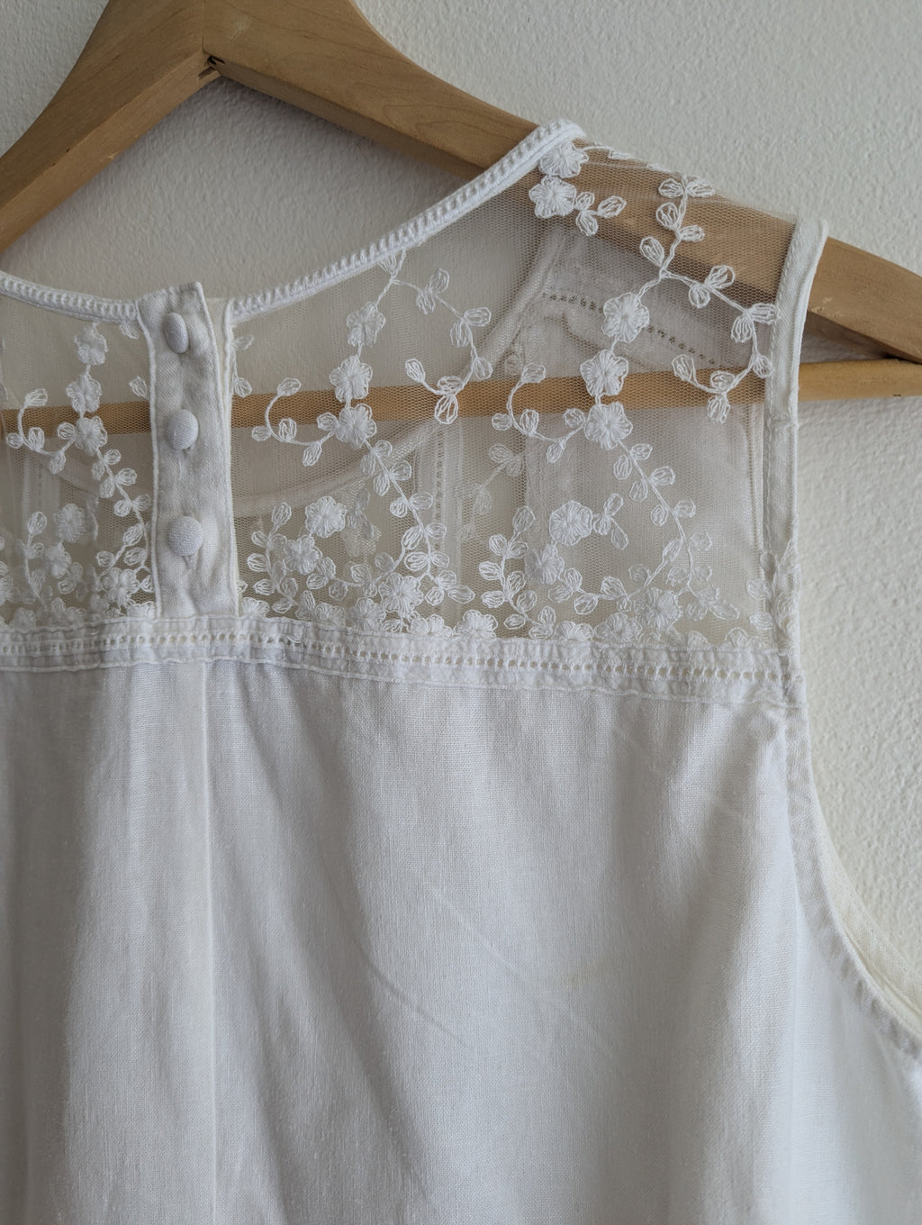 Next Linen Blend Shift Dress