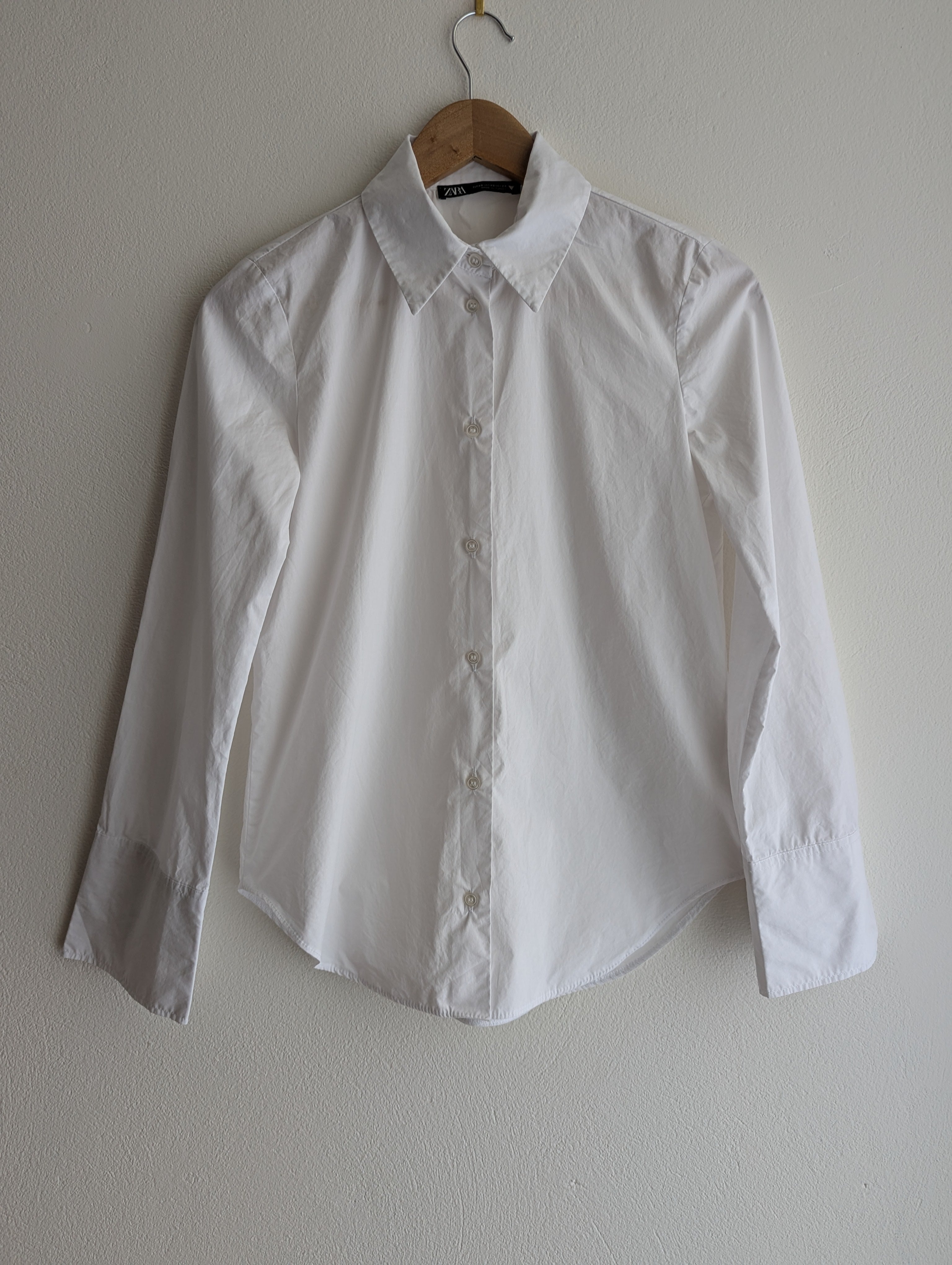 Zara Button-Down White Shirt