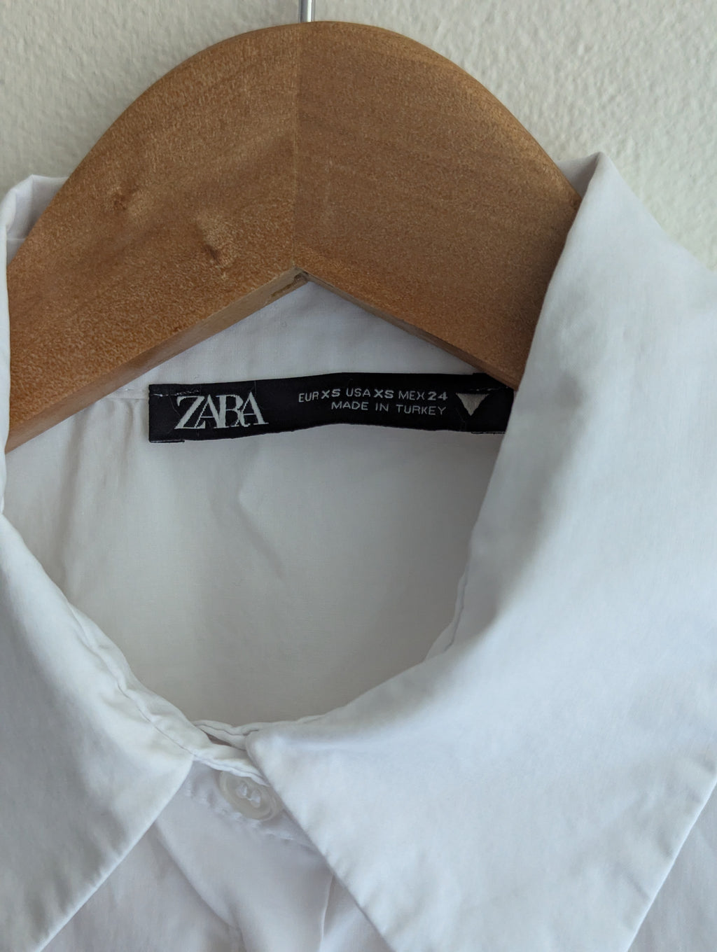 Zara Button-Down White Shirt
