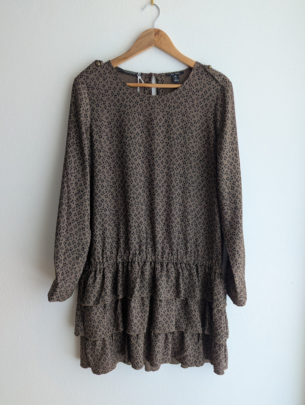 Scotch & Soda Animal Print Shift Dress