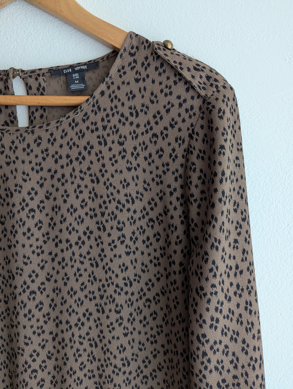 Scotch & Soda Animal Print Shift Dress