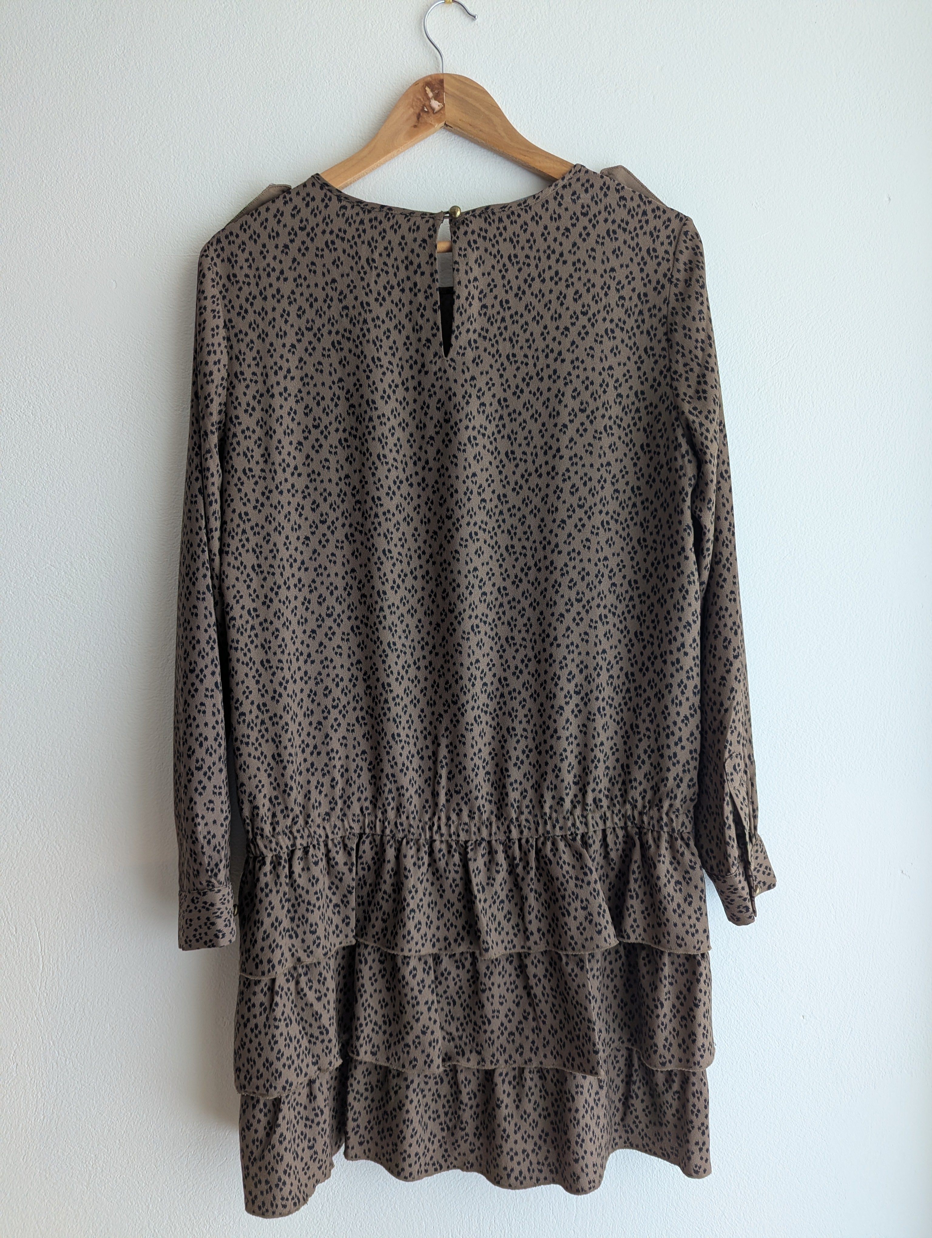 Scotch & Soda Animal Print Shift Dress