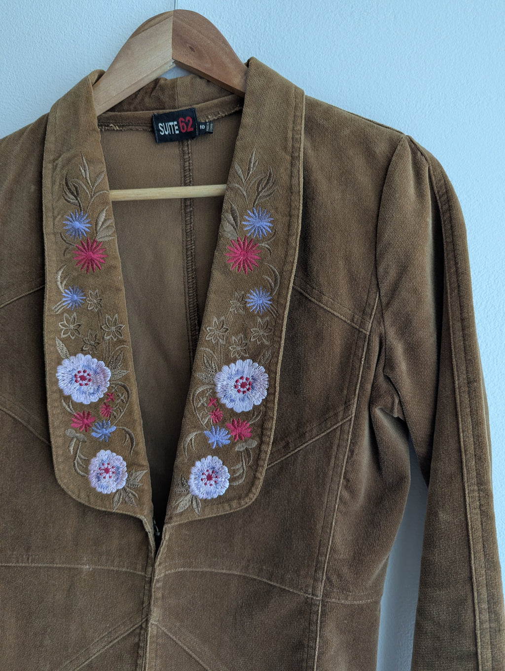 Suite 62 Velvet Floral Jacket