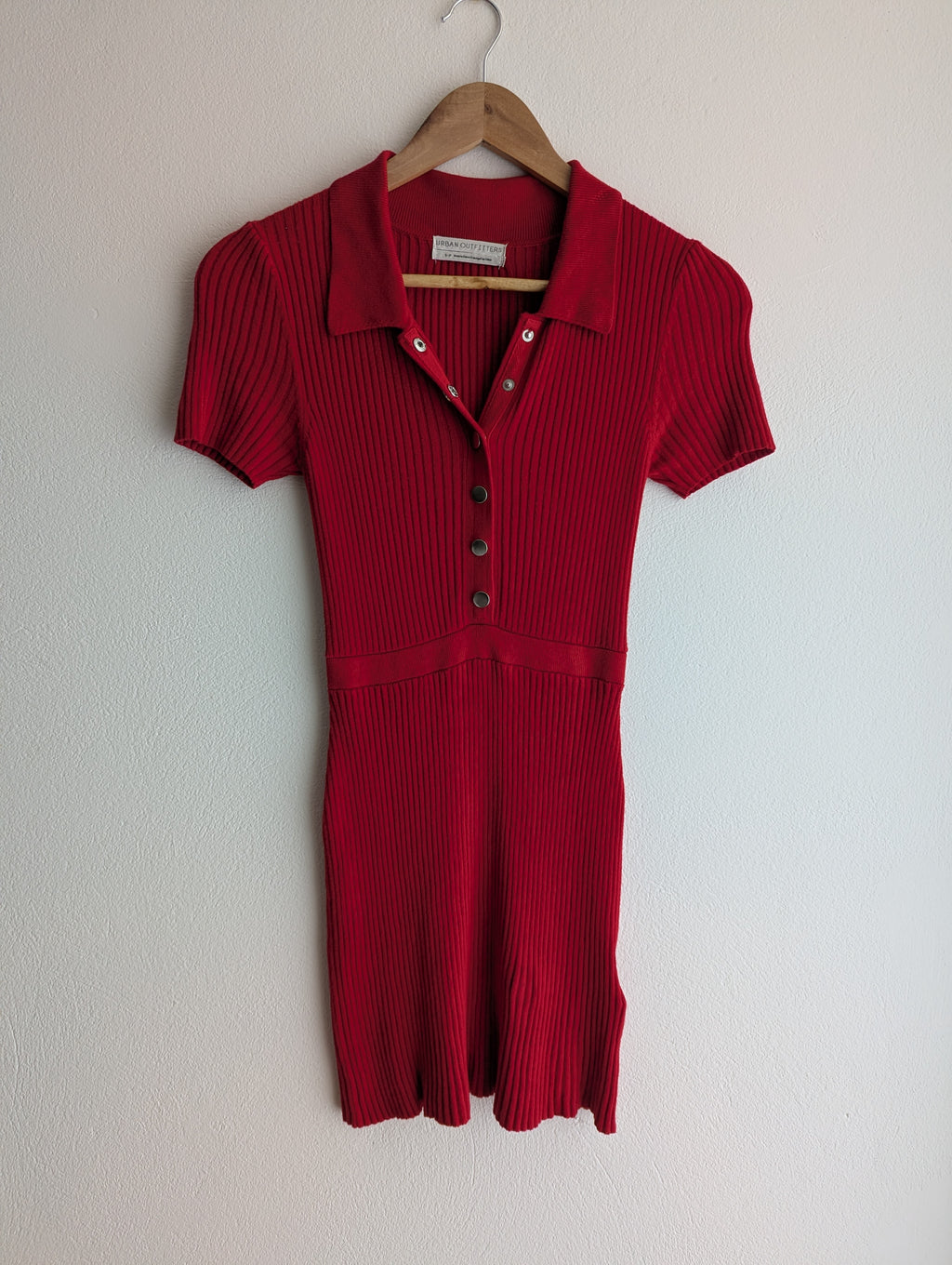 Urban Outfitter Short Sleeve Rib Knit dress