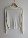 Urban Outfitters Ribbed Cream Jumper