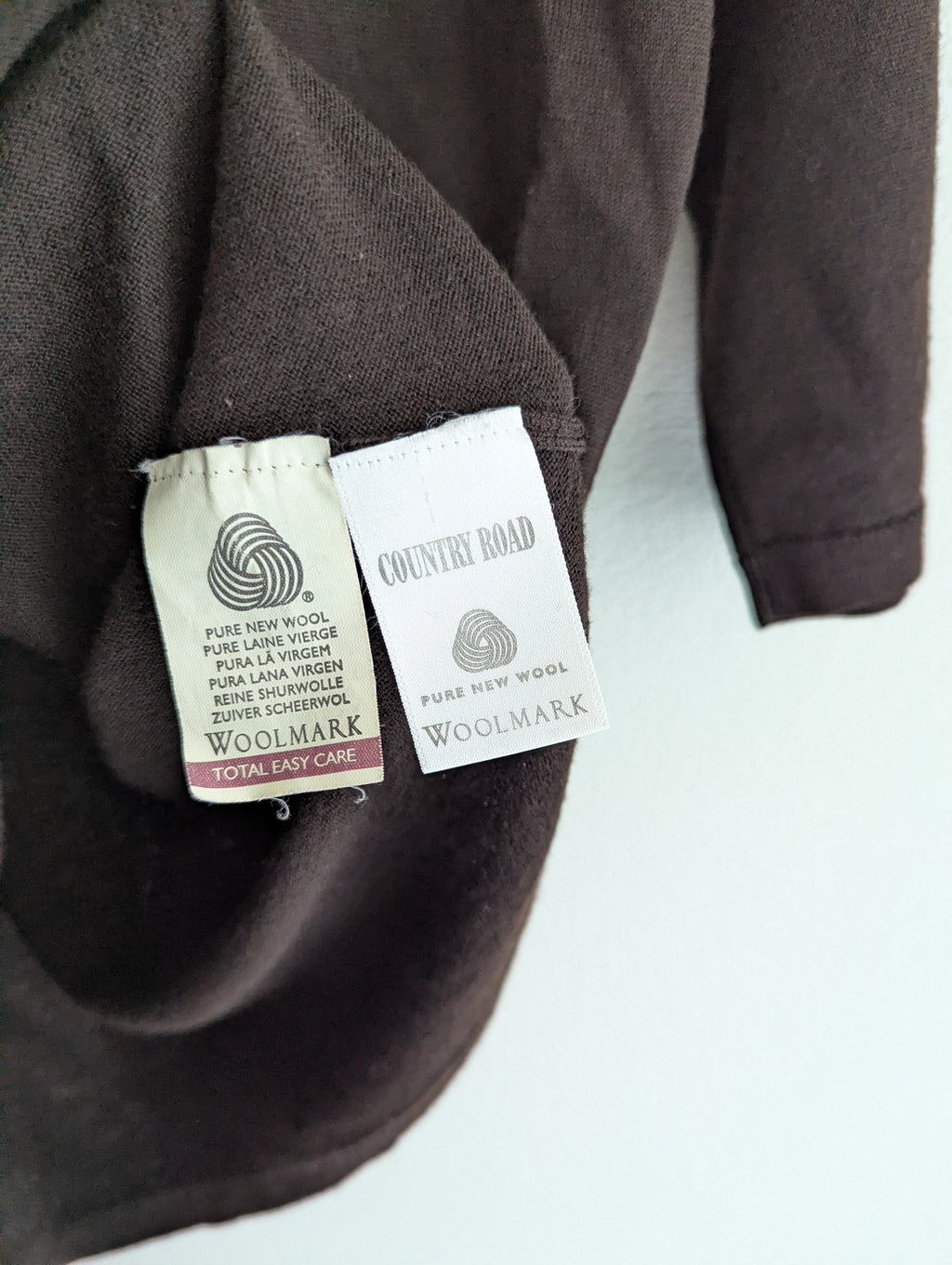Country Road Short Sleeve Wool Jumper