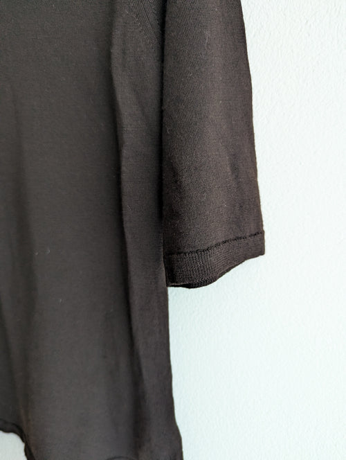 Country Road Short Sleeve Wool Jumper