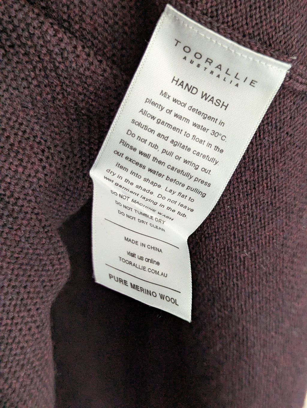 Toorallie Merino Wool Jumper