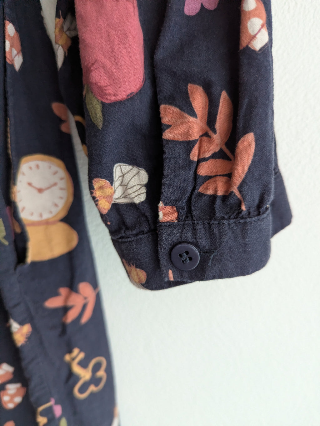 Princess Highway Navy Print Dress