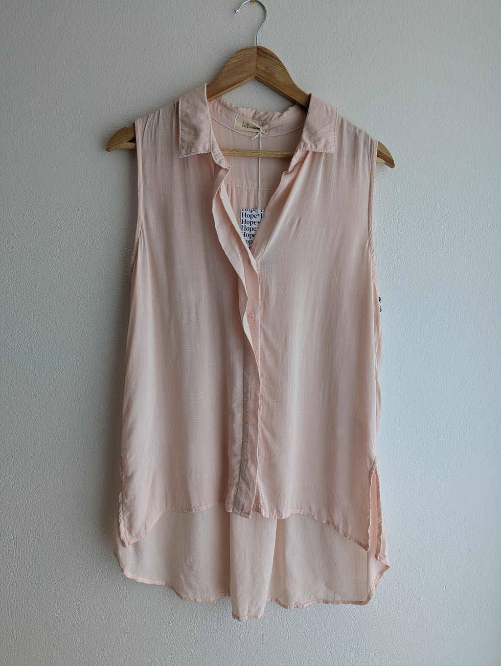 Bella Dahl Button-Down Sleeveless Top