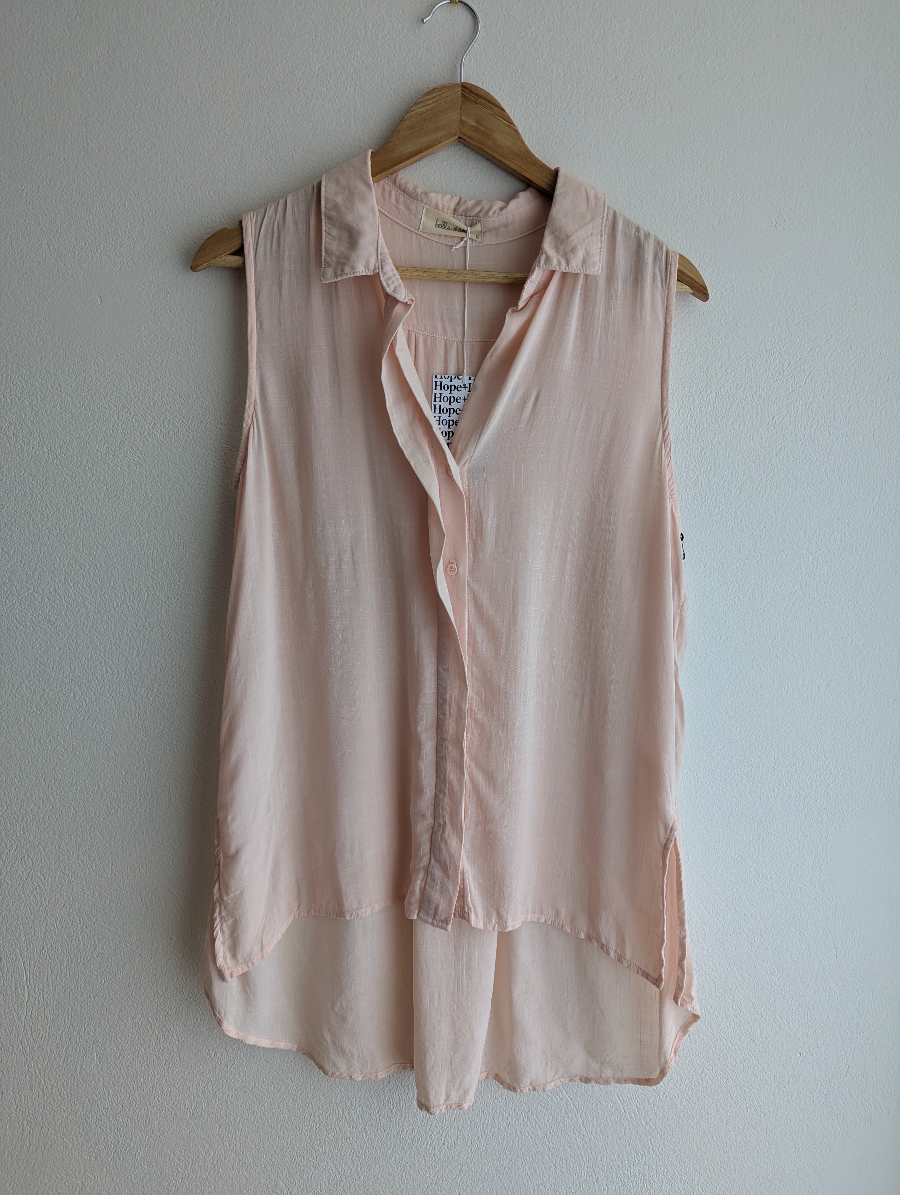 Bella Dahl Button-Down Sleeveless Top
