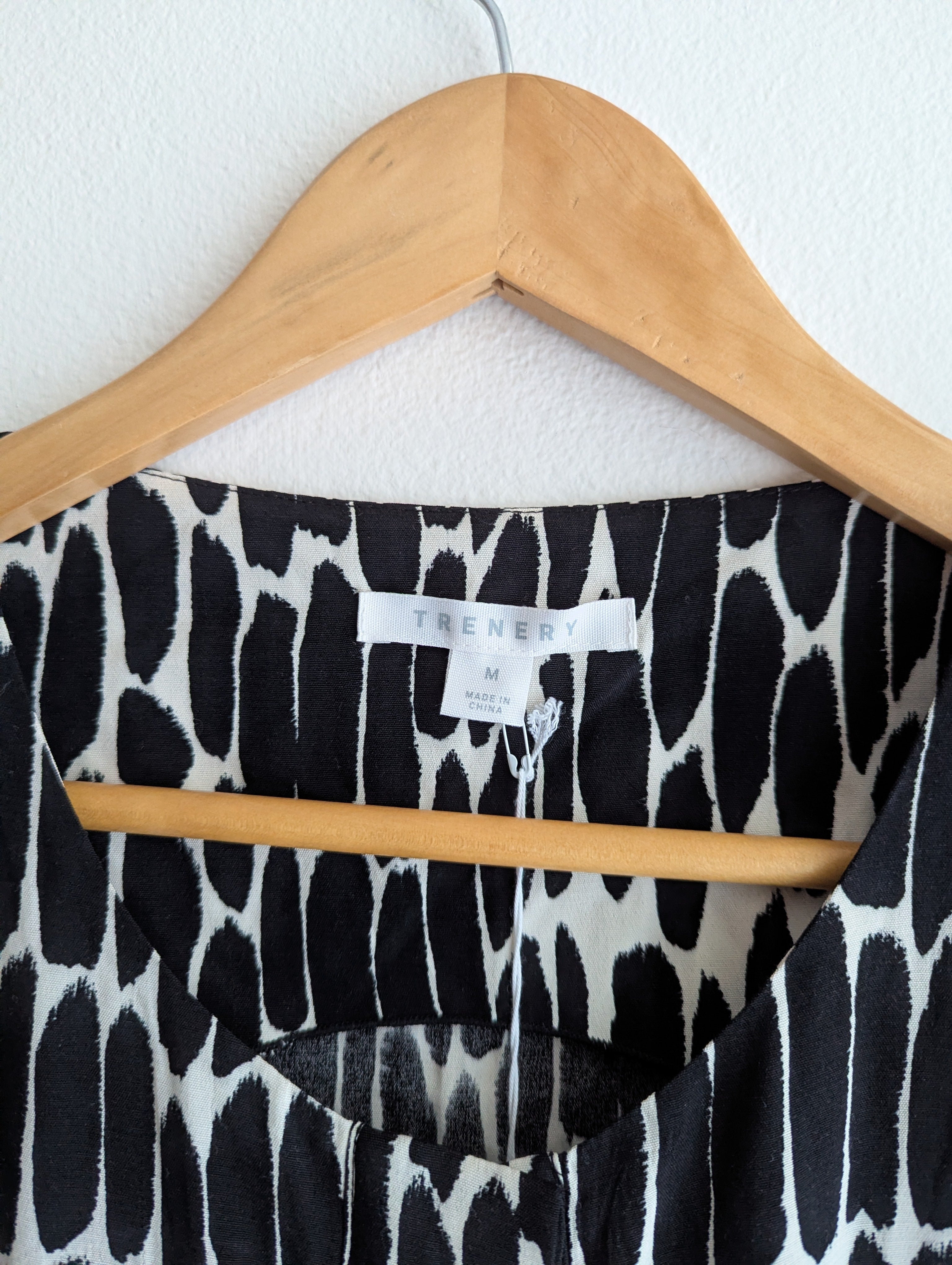 Trenery Abstract Button-Down Top