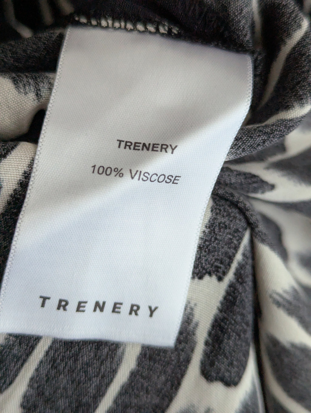 Trenery Abstract Button-Down Top