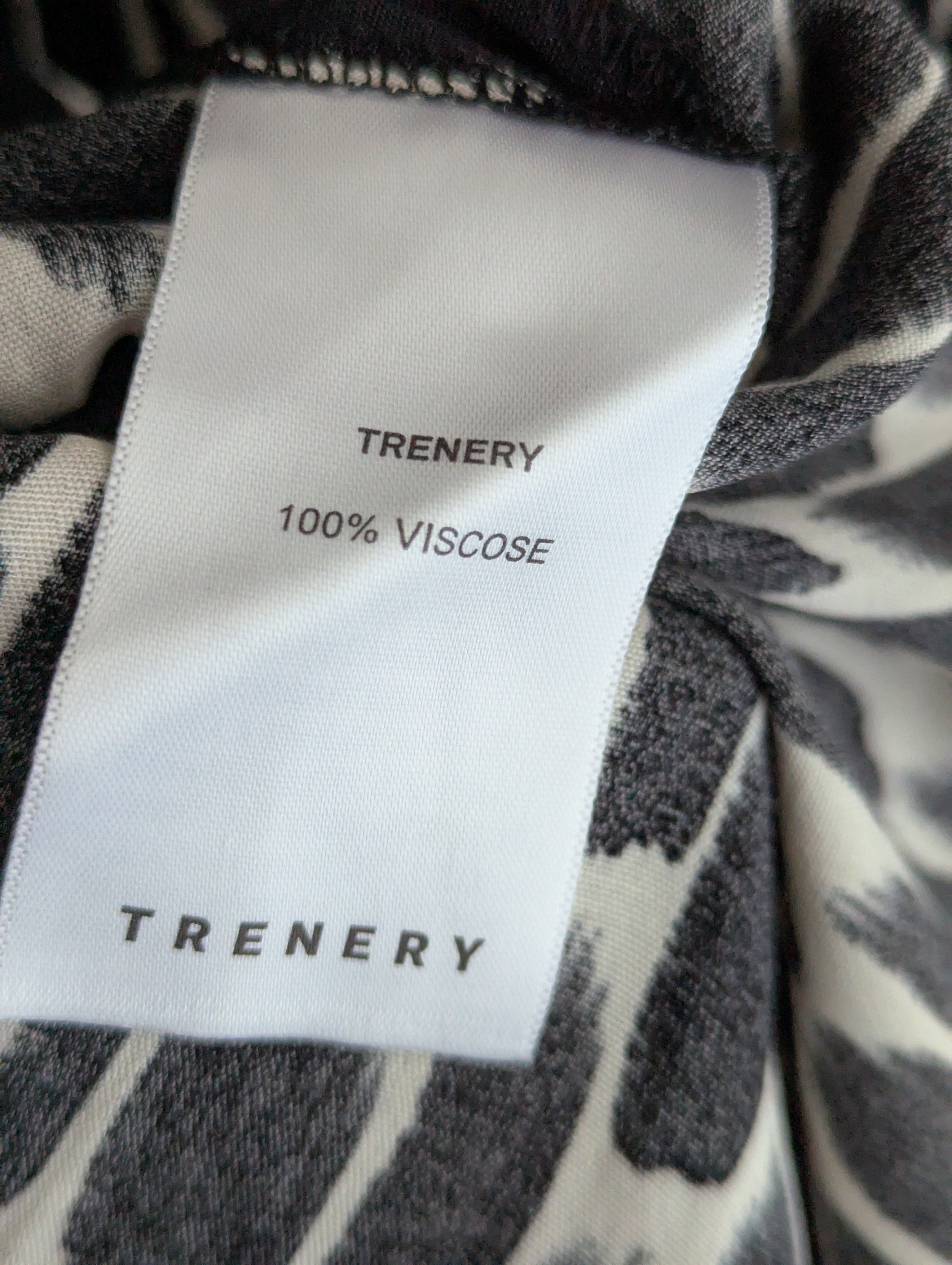 Trenery Abstract Button-Down Top