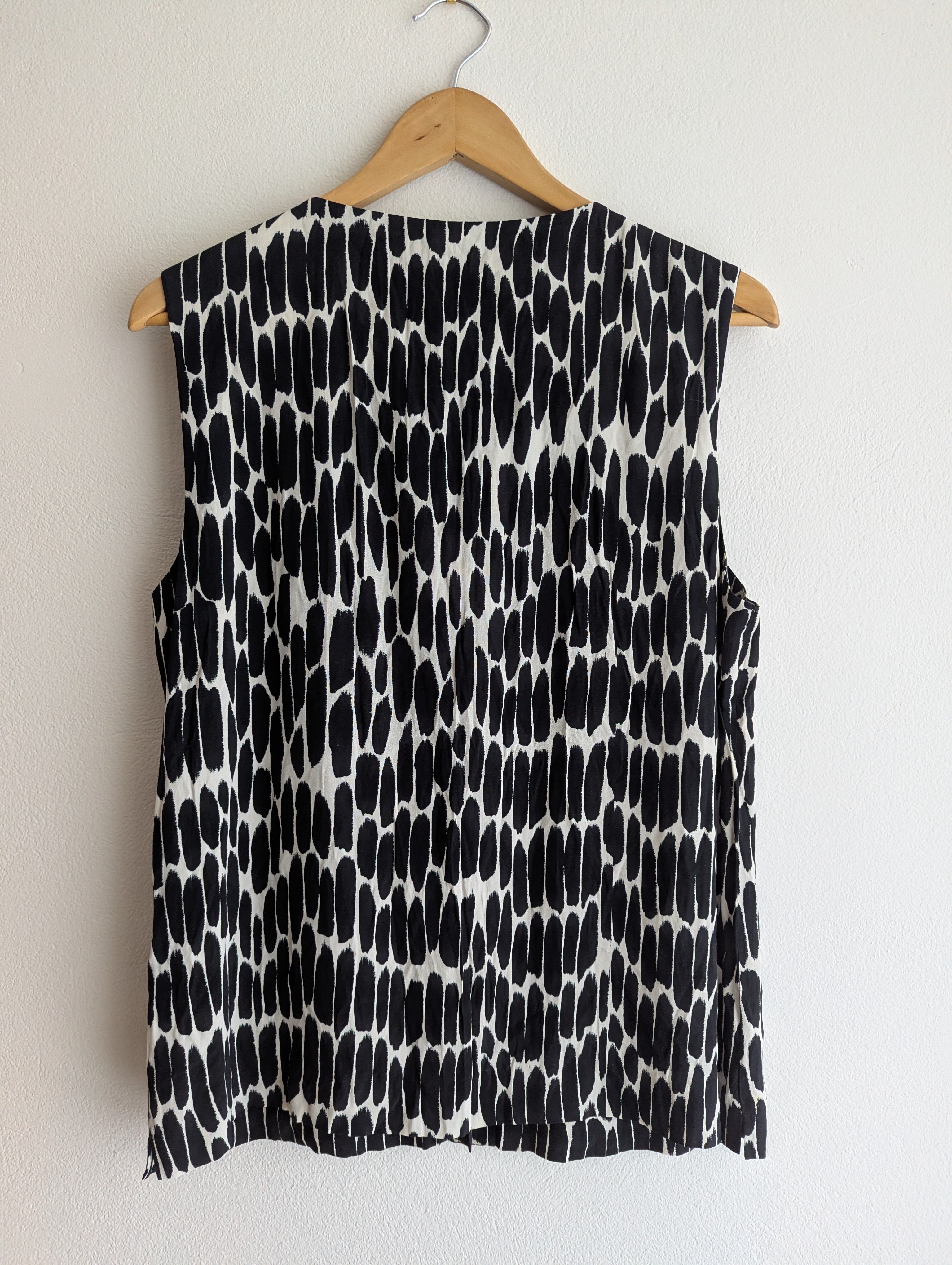 Trenery Abstract Button-Down Top