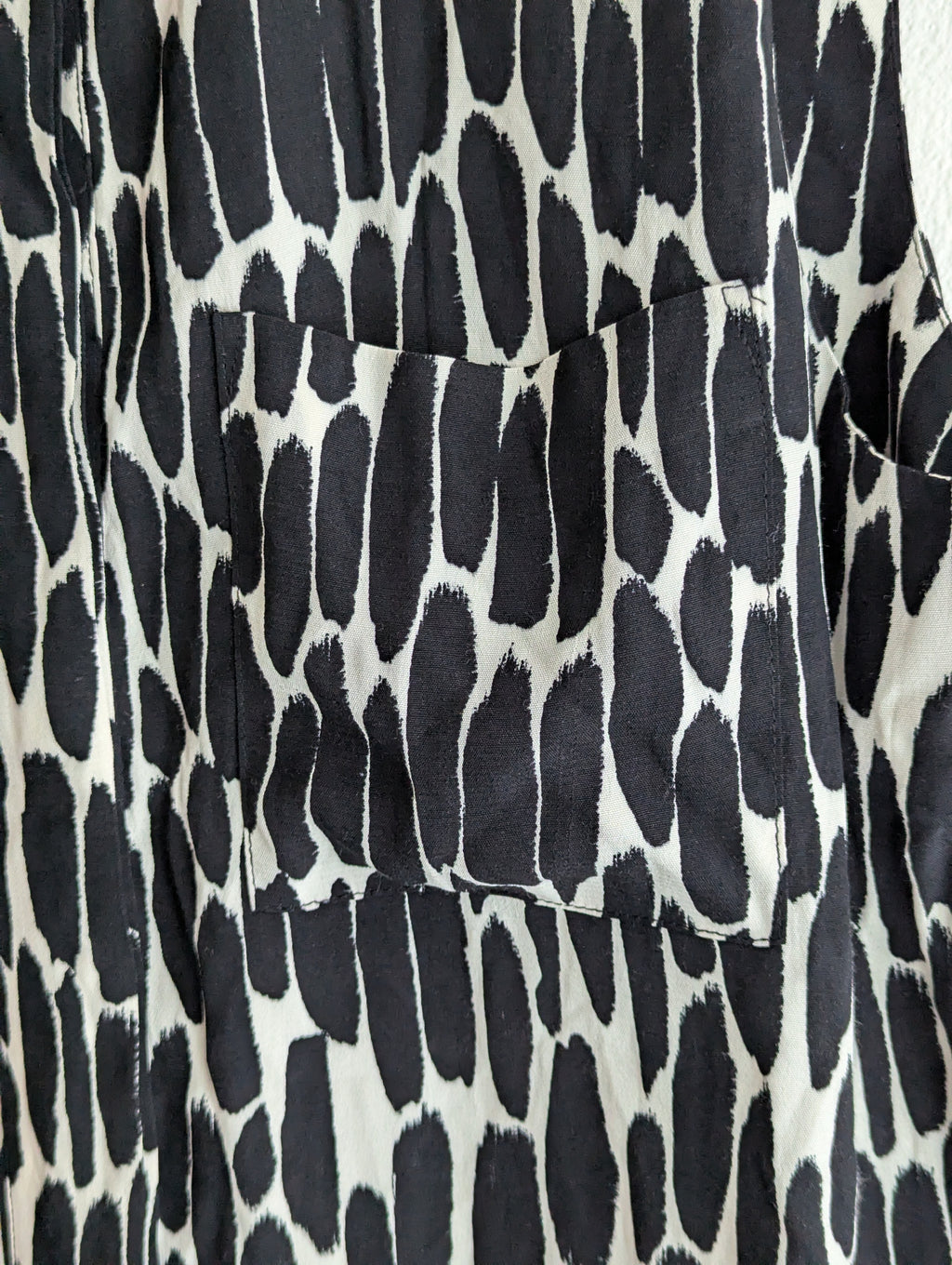Trenery Abstract Button-Down Top