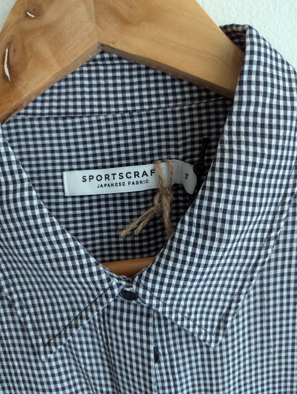 Sportscraft Check Button-Down Blouse