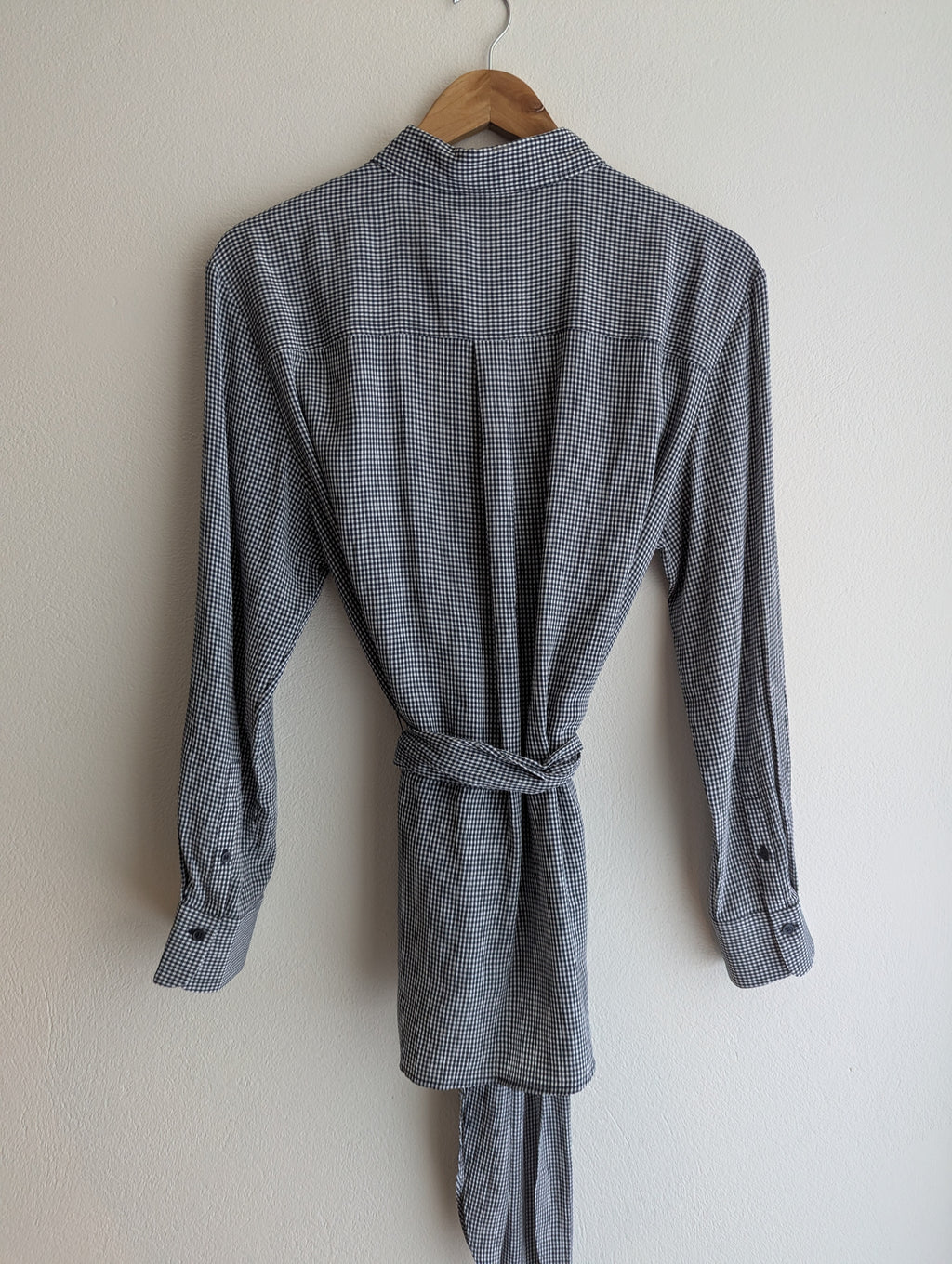 Sportscraft Check Button-Down Blouse