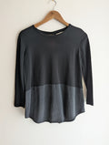 Cable Melbourne Cotton & Silk Long Sleeve Top