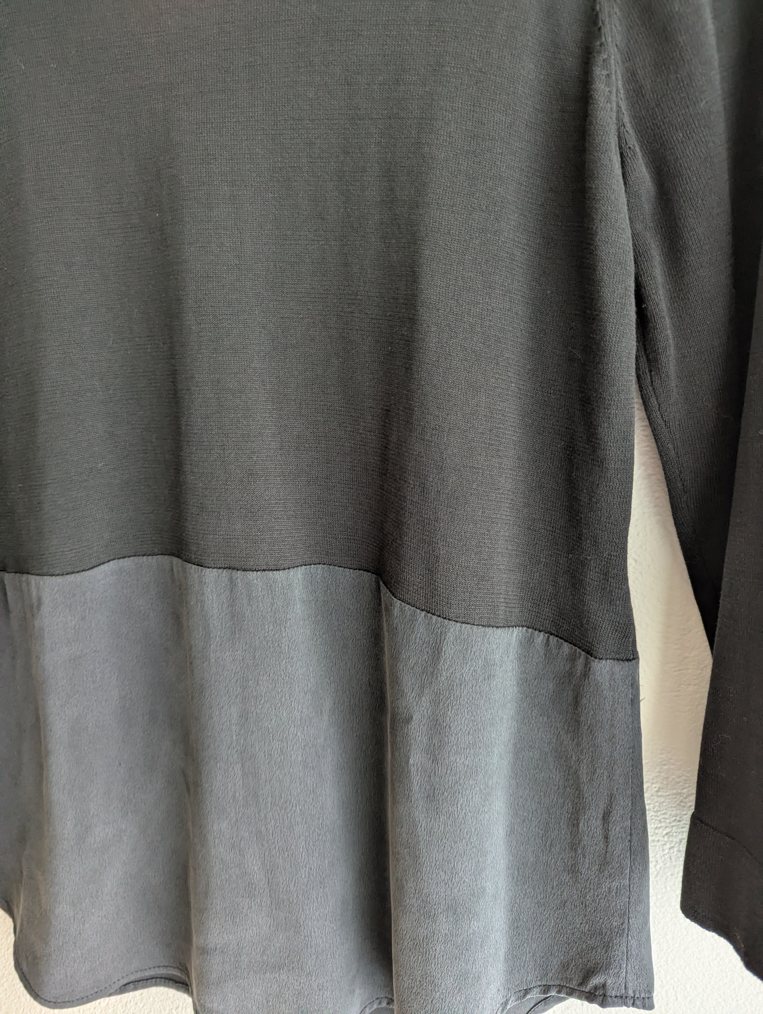 Cable Melbourne Cotton & Silk Long Sleeve Top