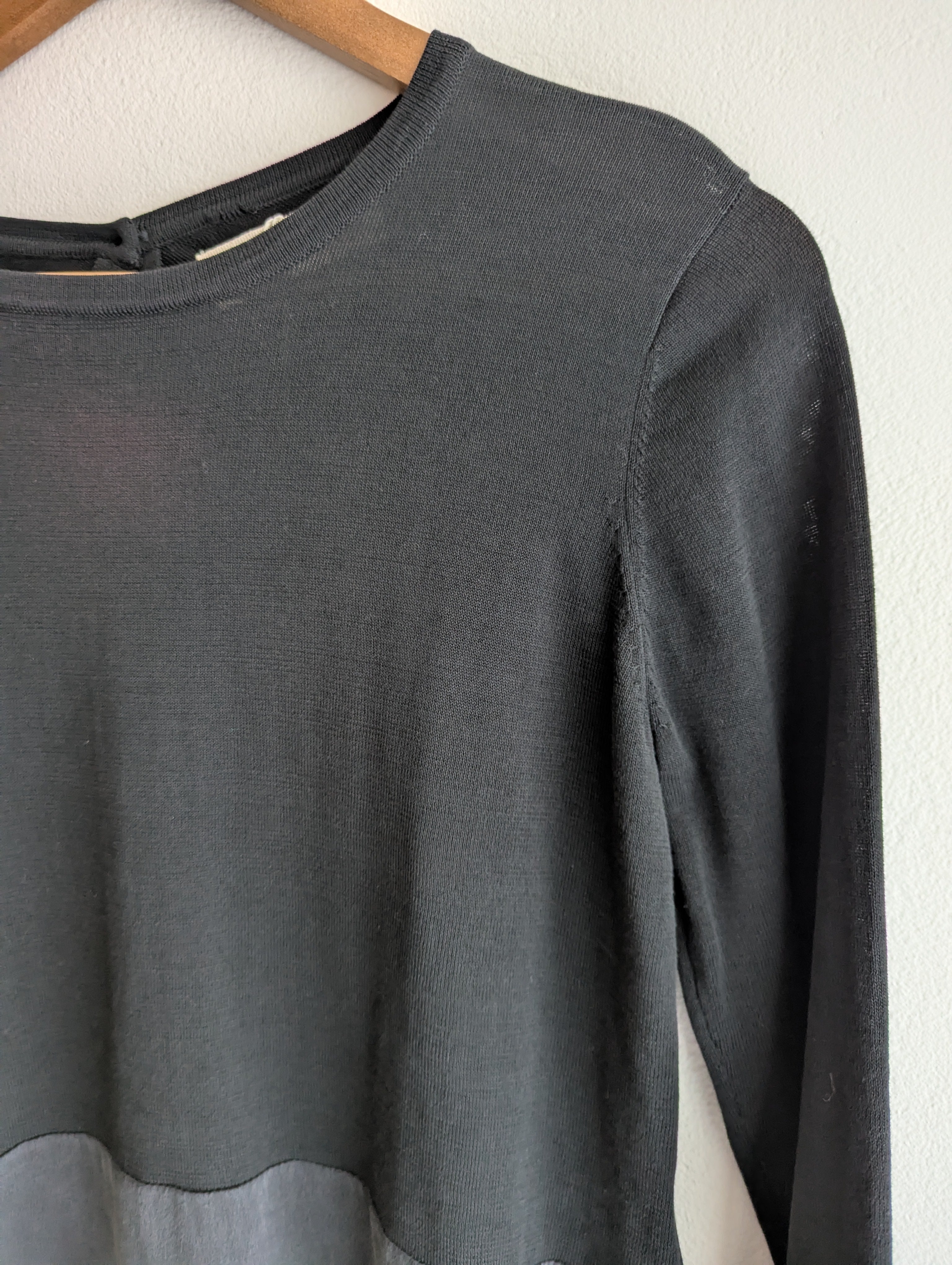 Cable Melbourne Cotton & Silk Long Sleeve Top
