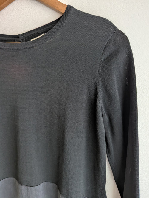 Cable Melbourne Cotton & Silk Long Sleeve Top