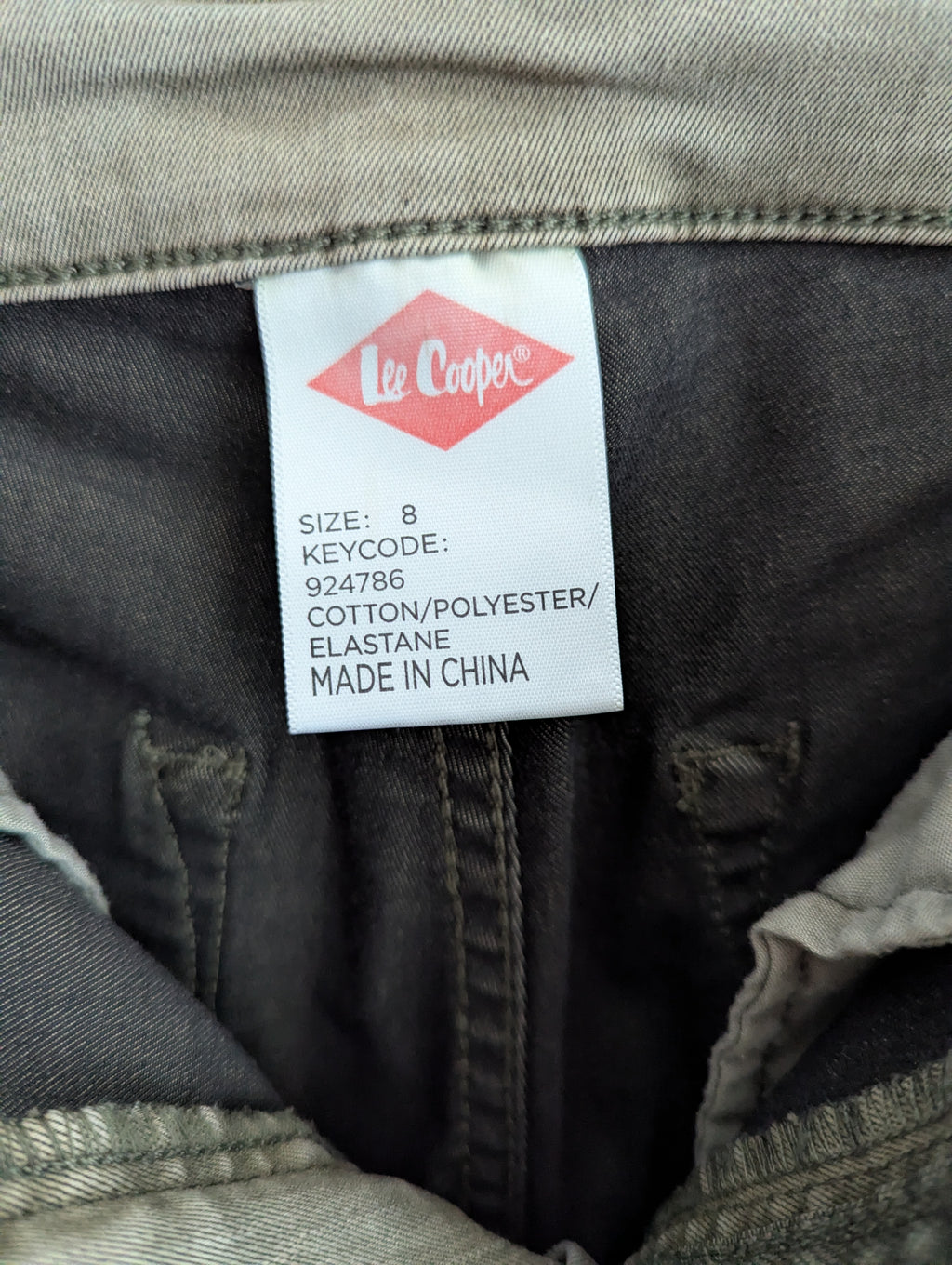 Lee Cooper Khaki Jeans