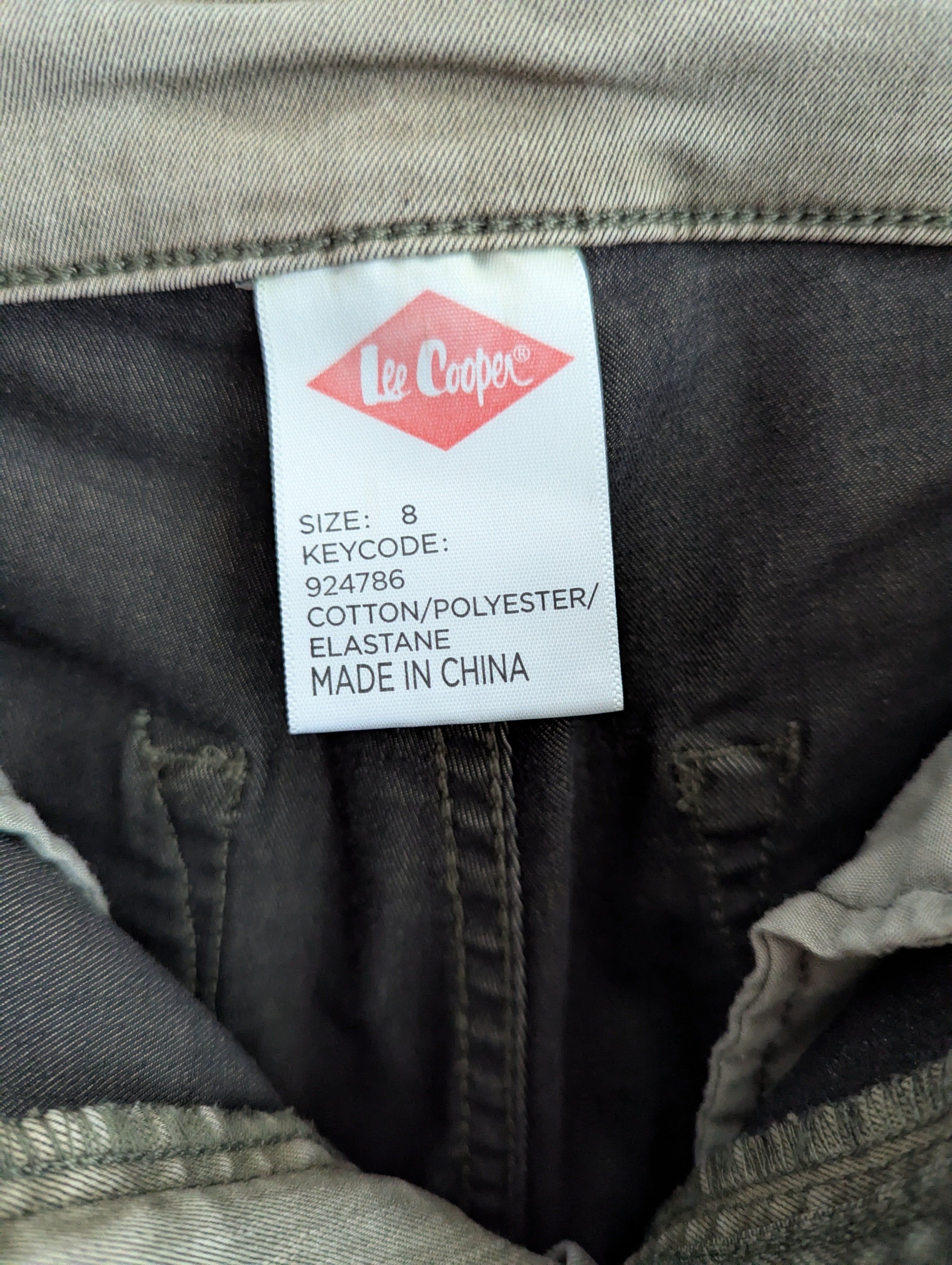 Lee Cooper Khaki Jeans