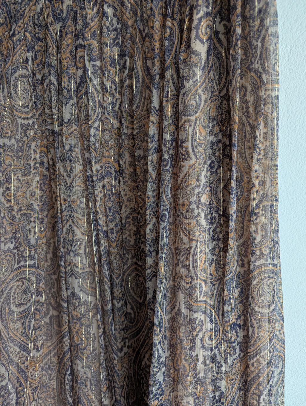 Zimmermann Paisley Silk Maxi Skirt