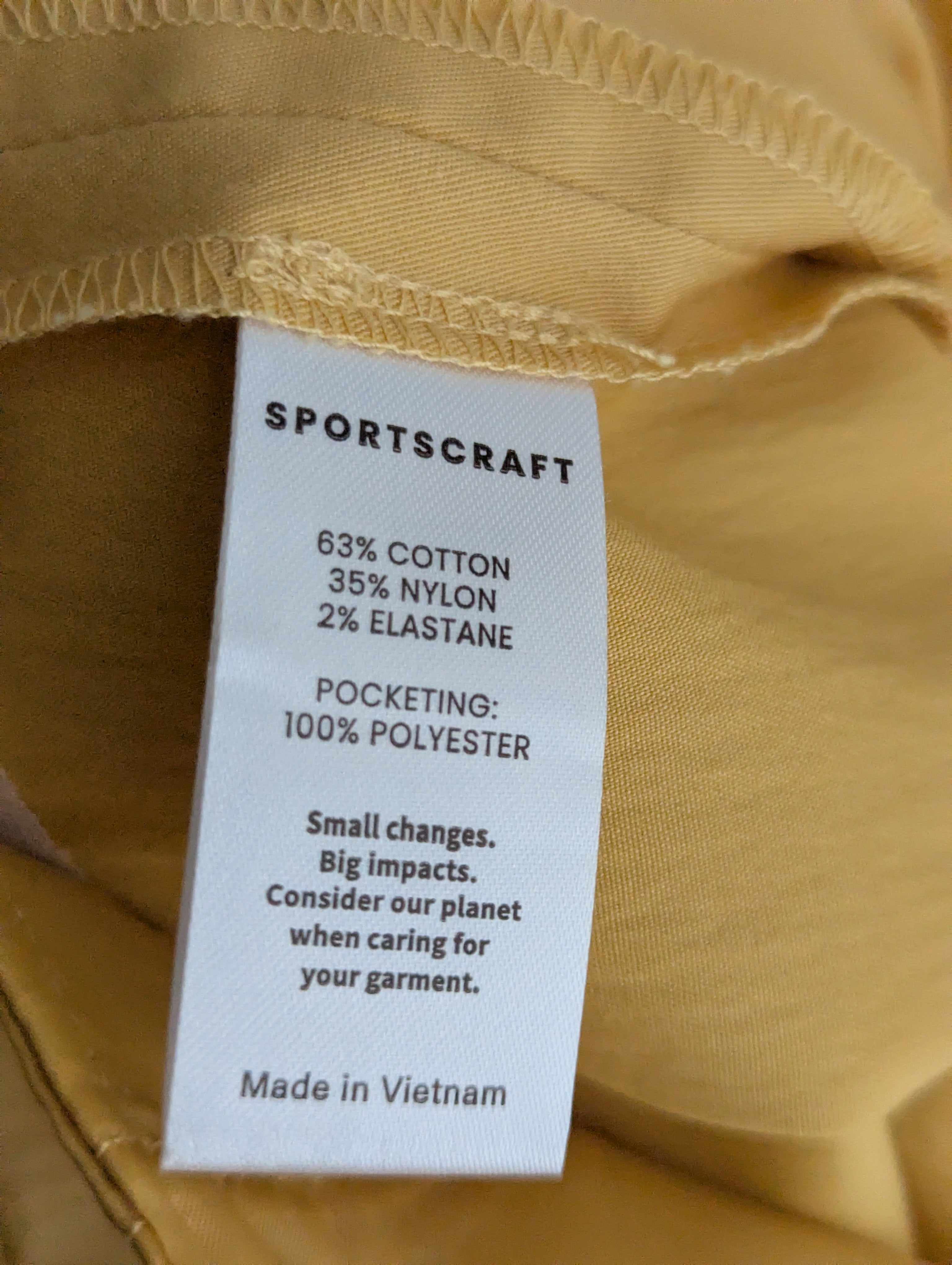 Sportscraft Tailored Stretch Trousers