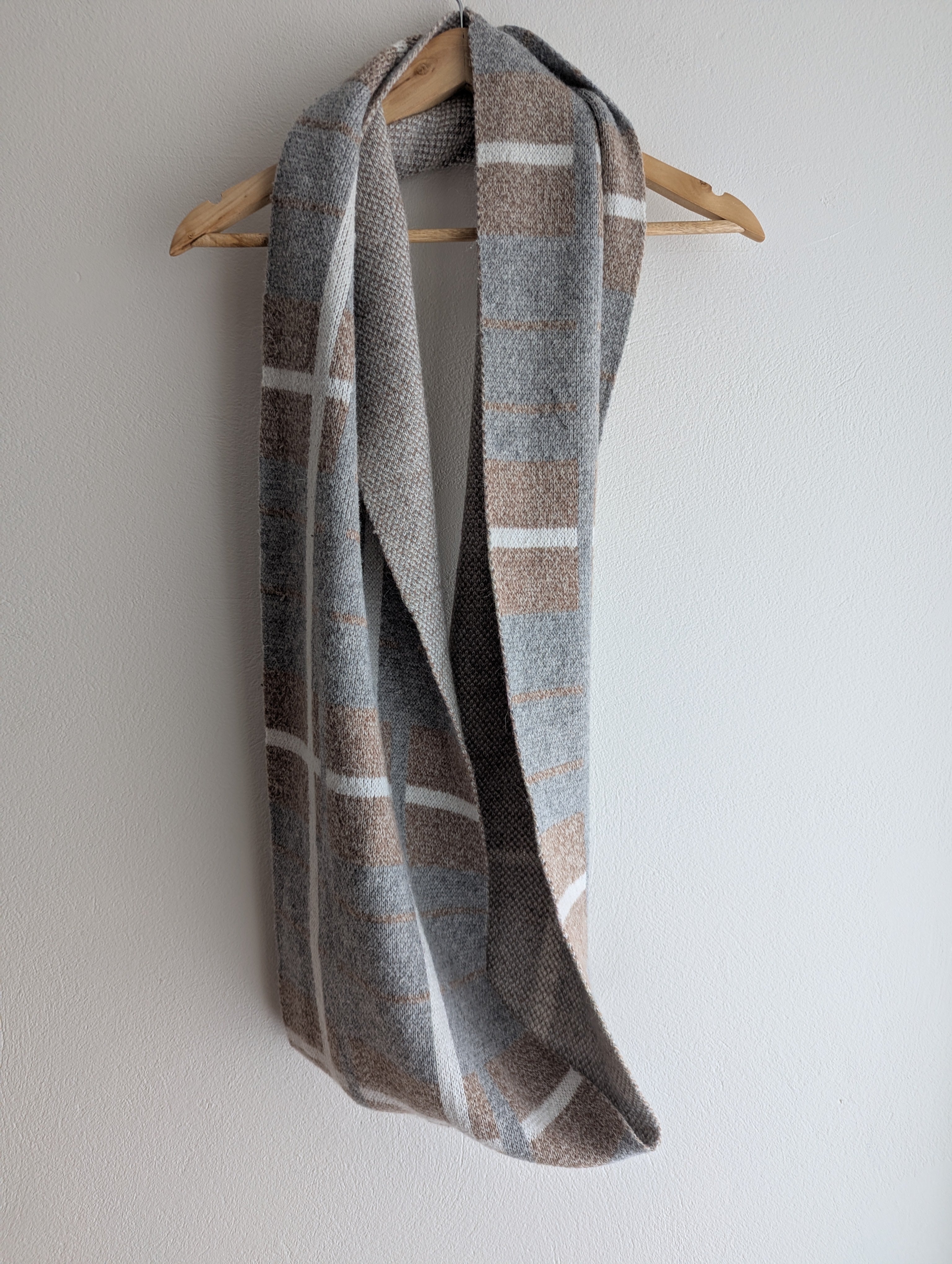Sussan Check Infinity Loop Scarf