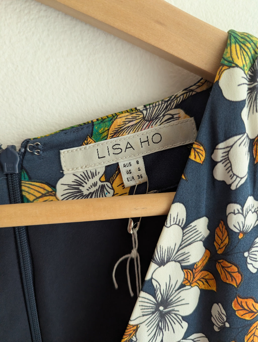 Lisa Ho Silk Floral Dress