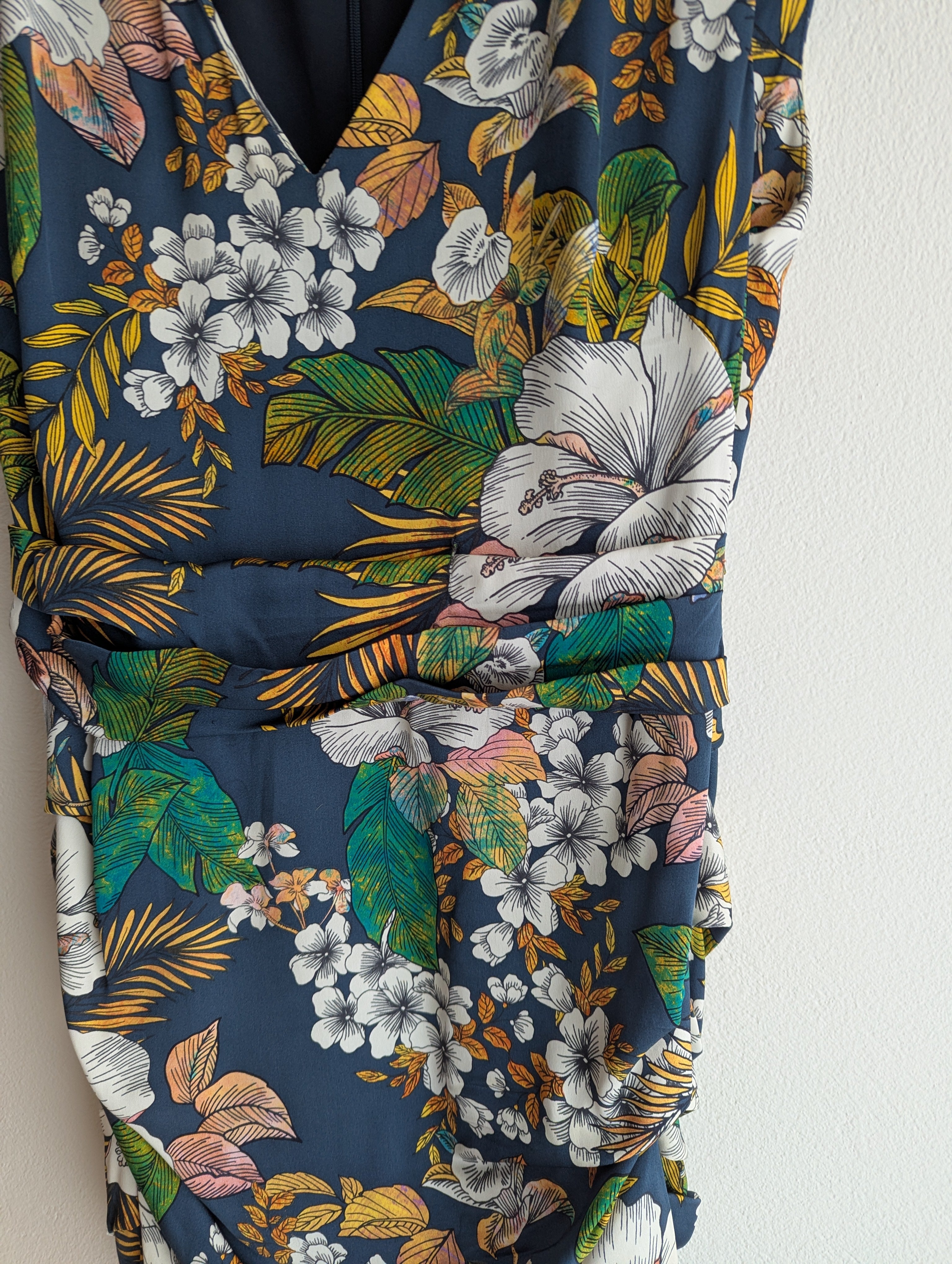 Lisa Ho Silk Floral Dress