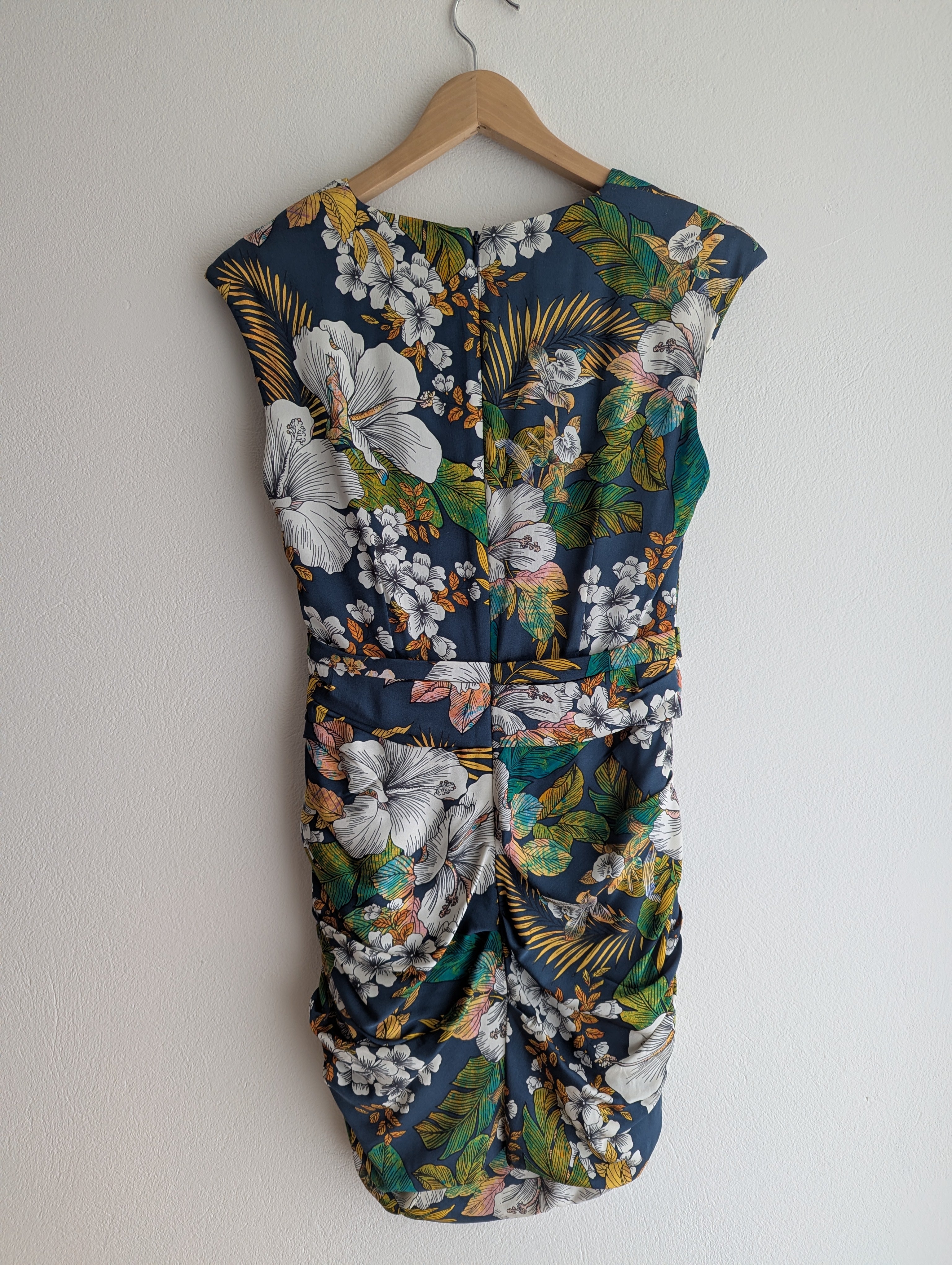 Lisa Ho Silk Floral Dress